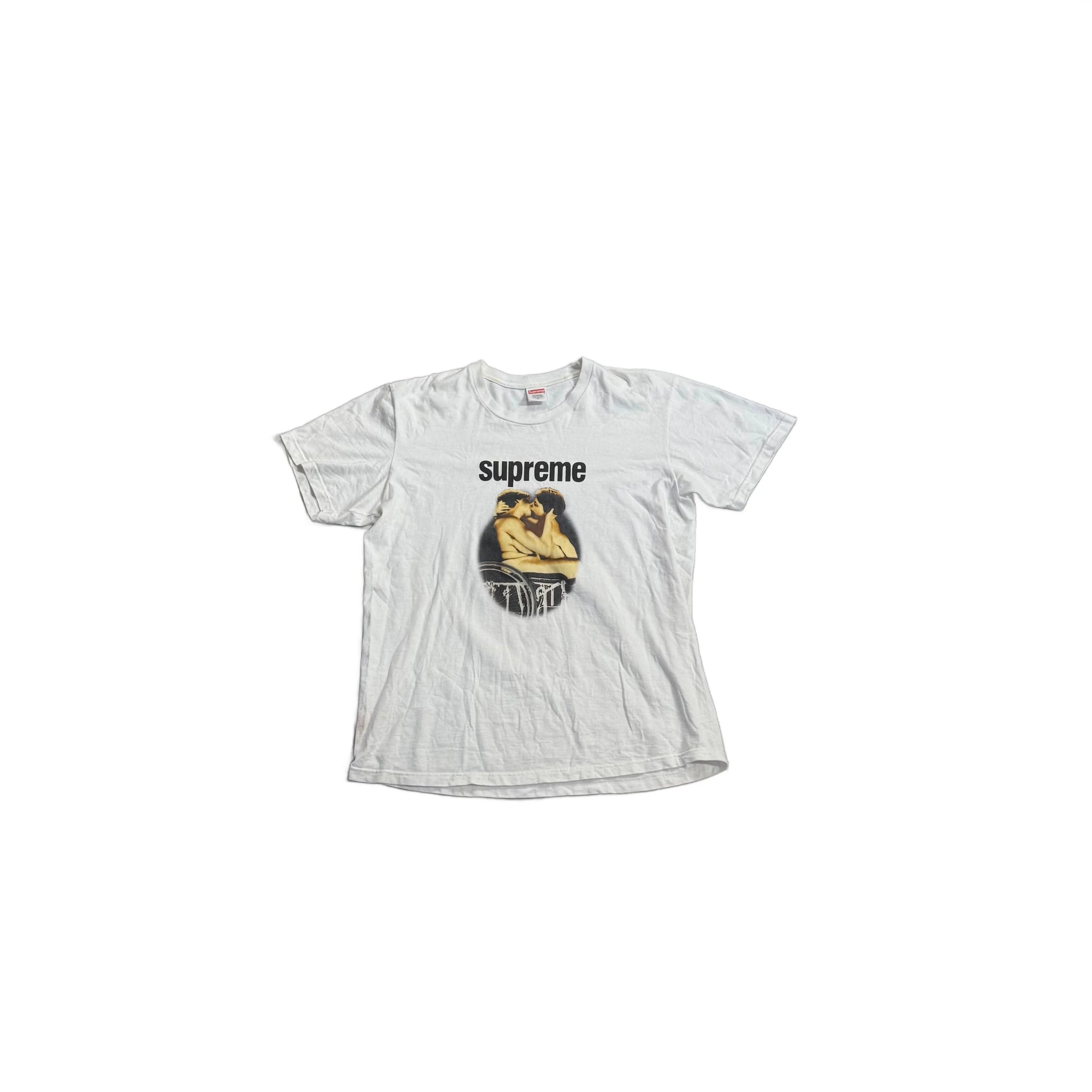 White Supreme Tee - M