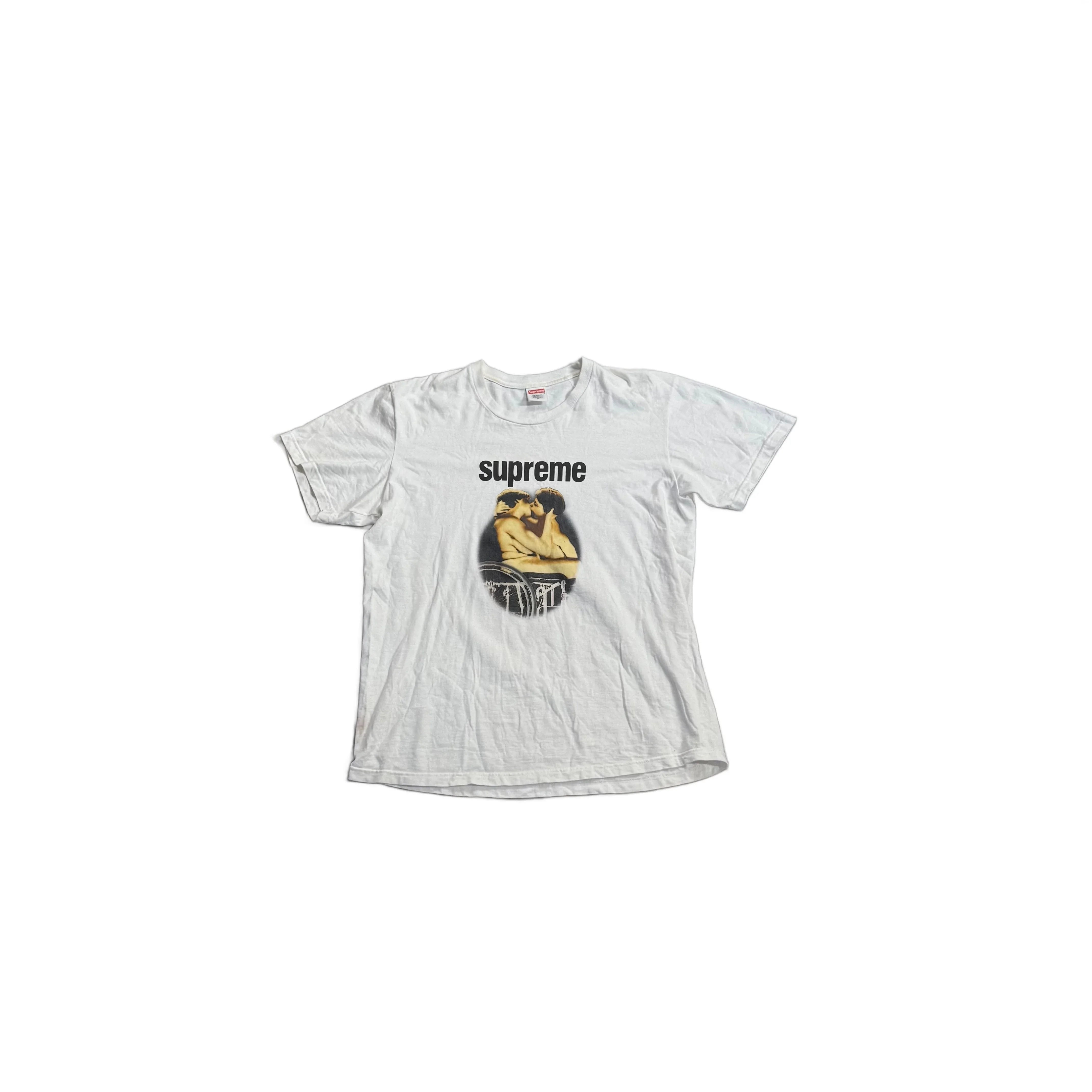 White Supreme Tee - M