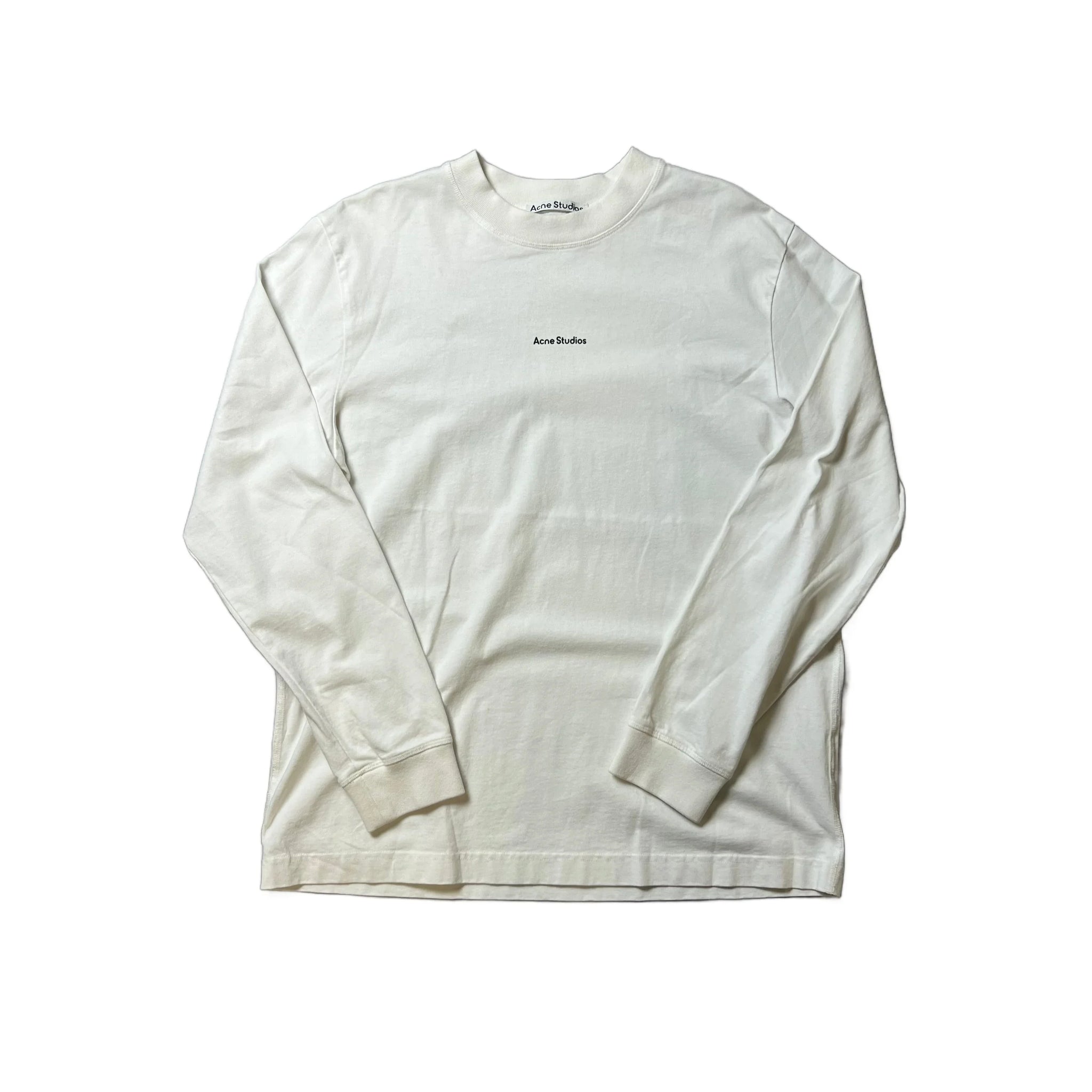 White Acne Studios Long Sleeve Tee - S