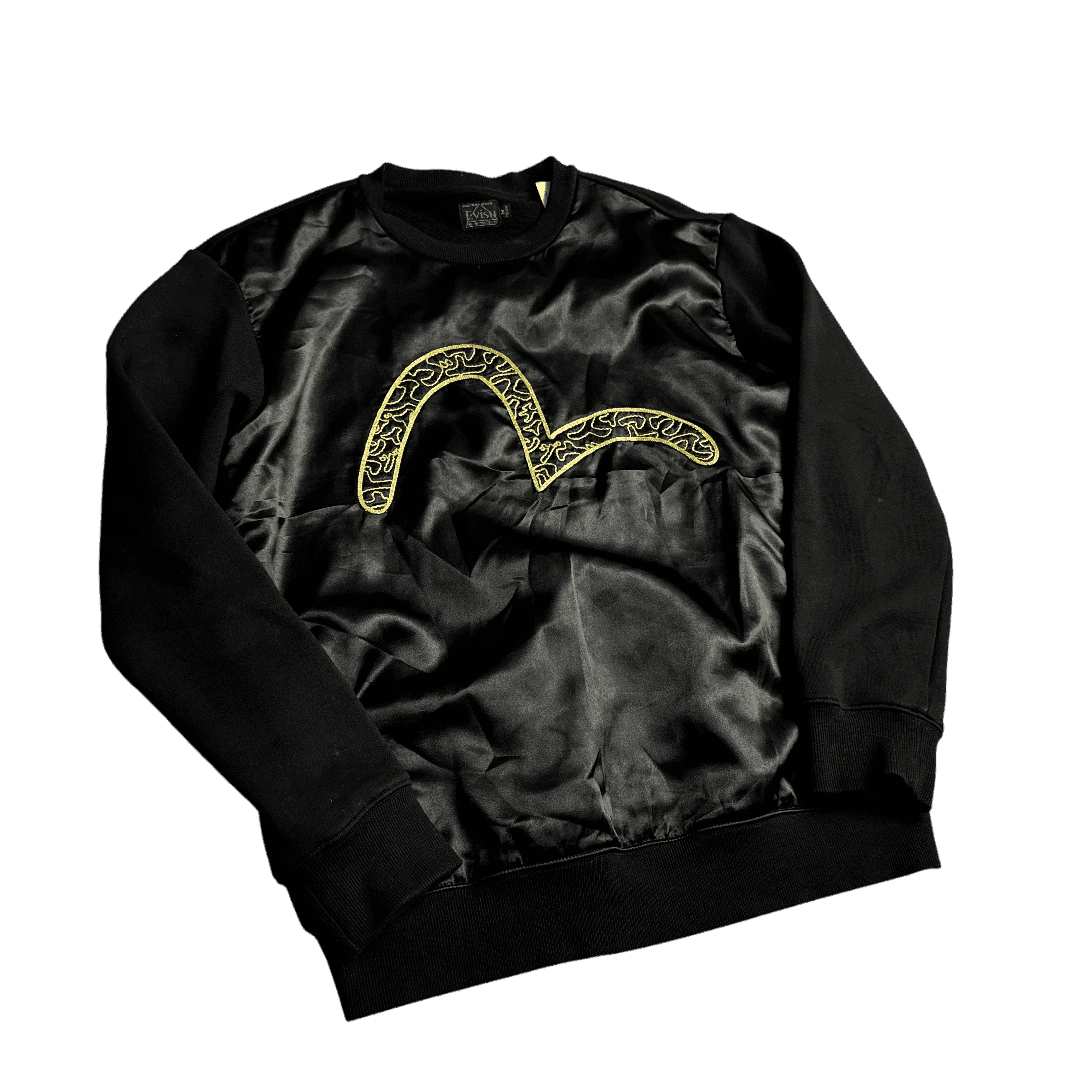 Black Evisu Sweatshirt - M