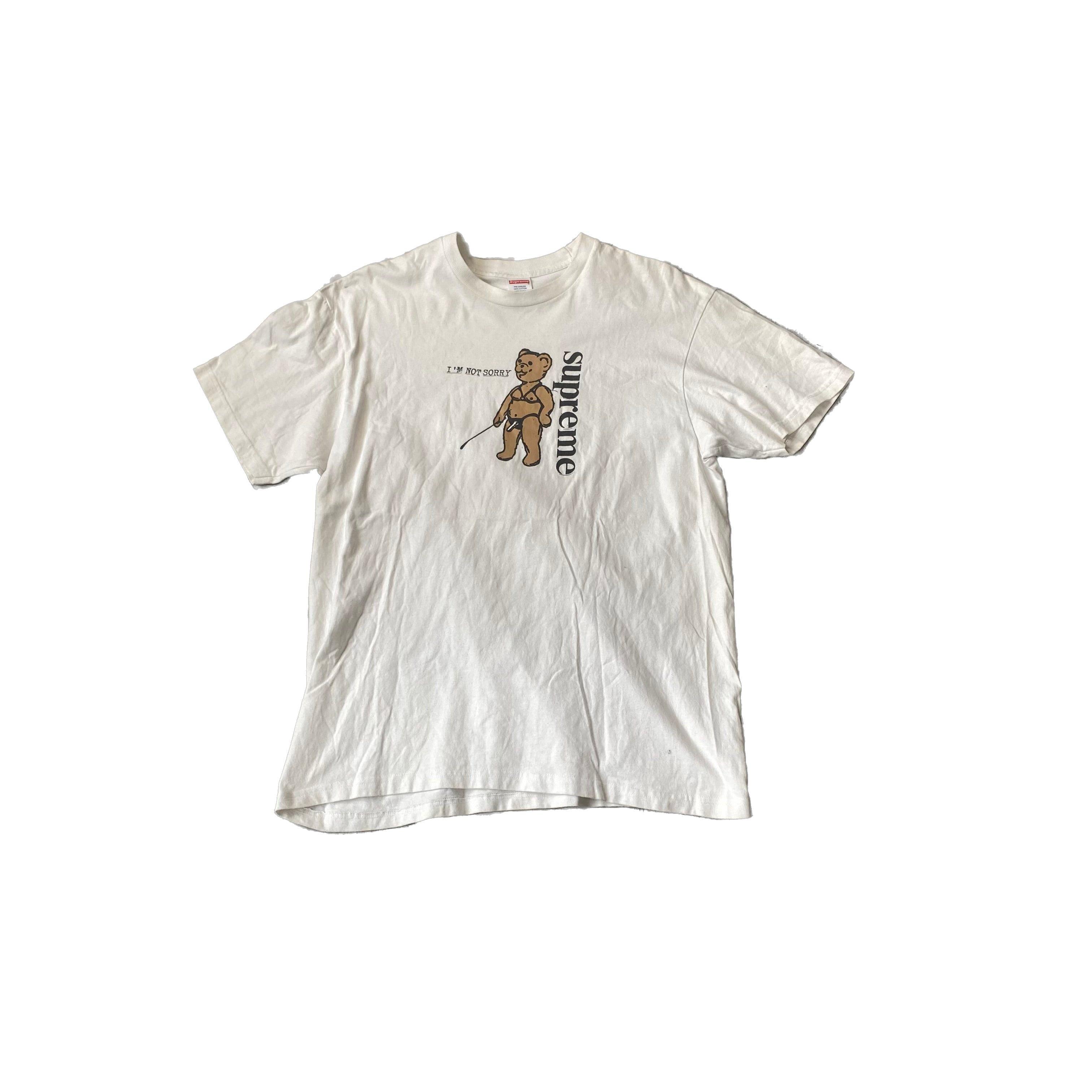 White Supreme Tee - L