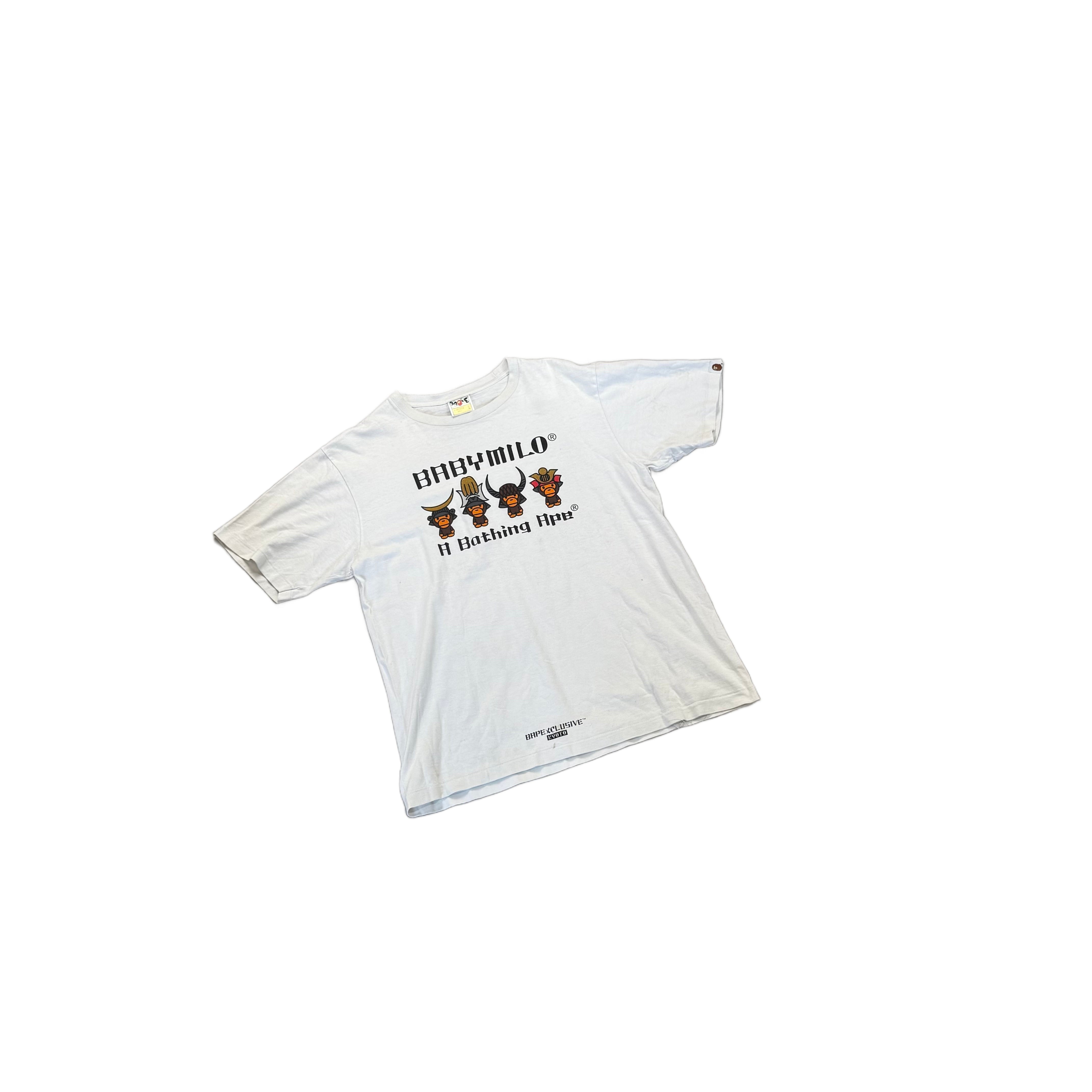 White A Bathing Ape (BAPE) Tee - L