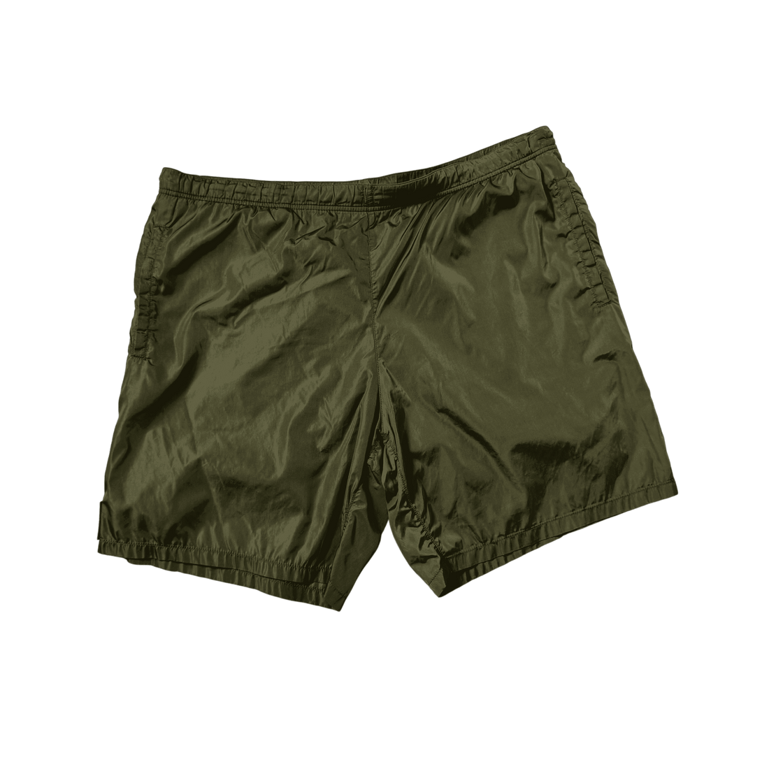 Vintage Green Nylon Shorts - 48