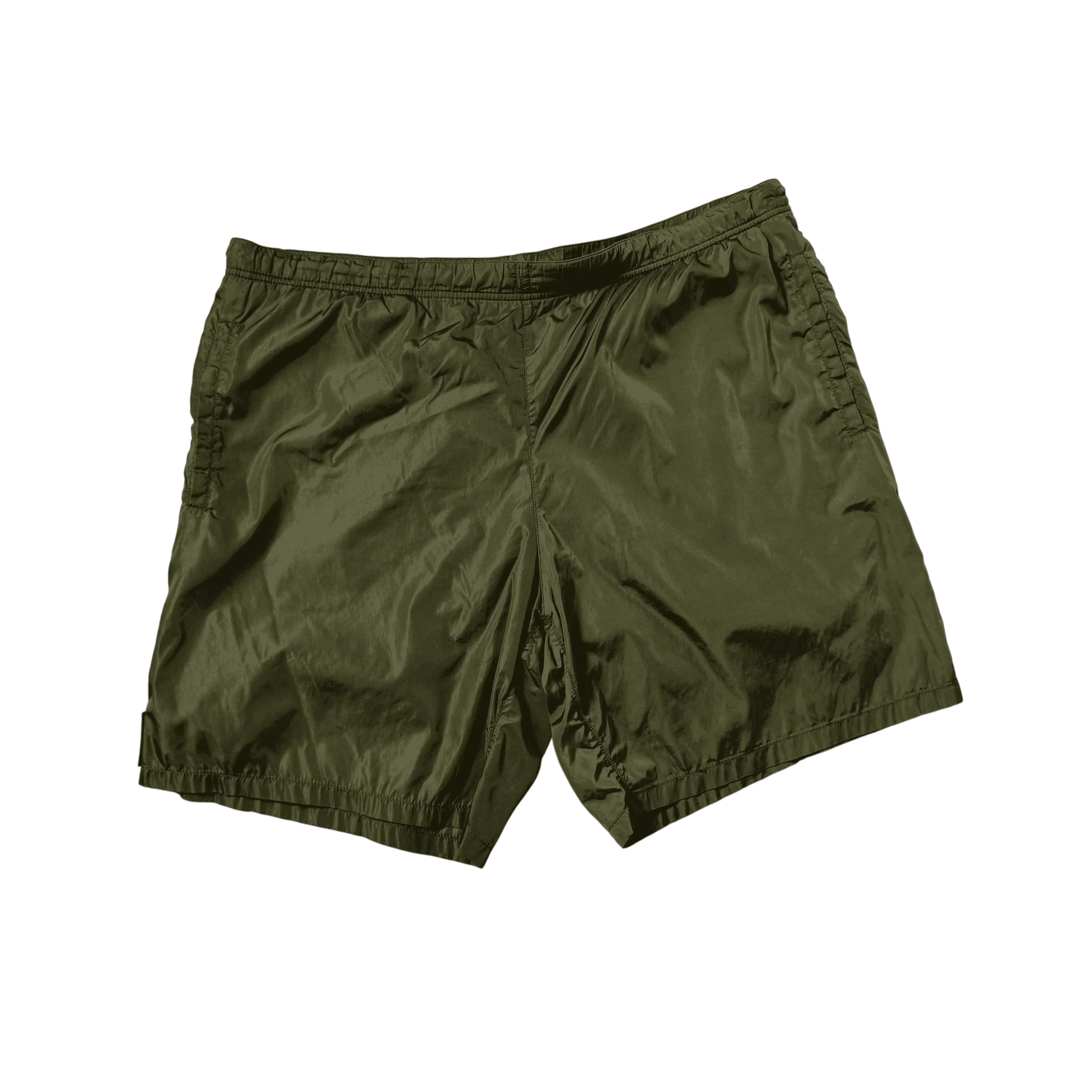 Vintage Green Nylon Shorts - 48