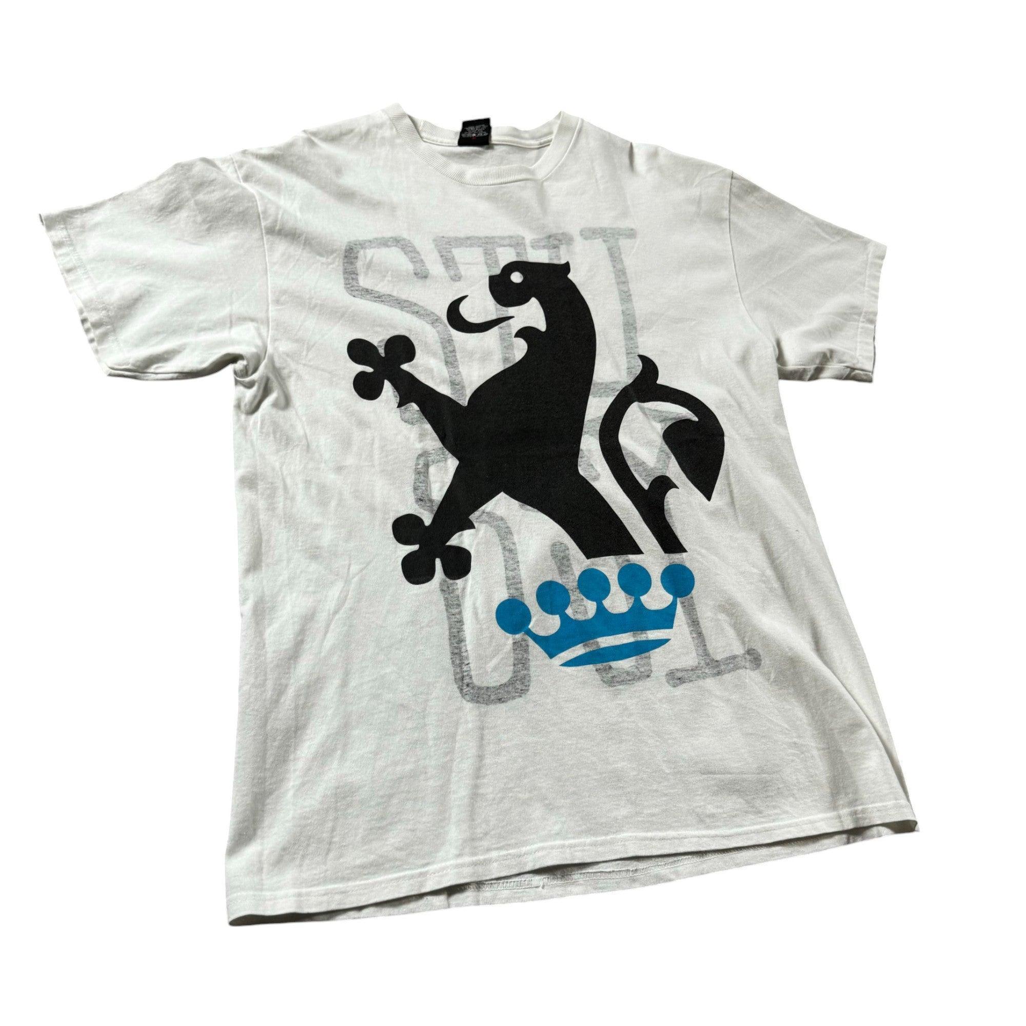 White Stussy Tee - L