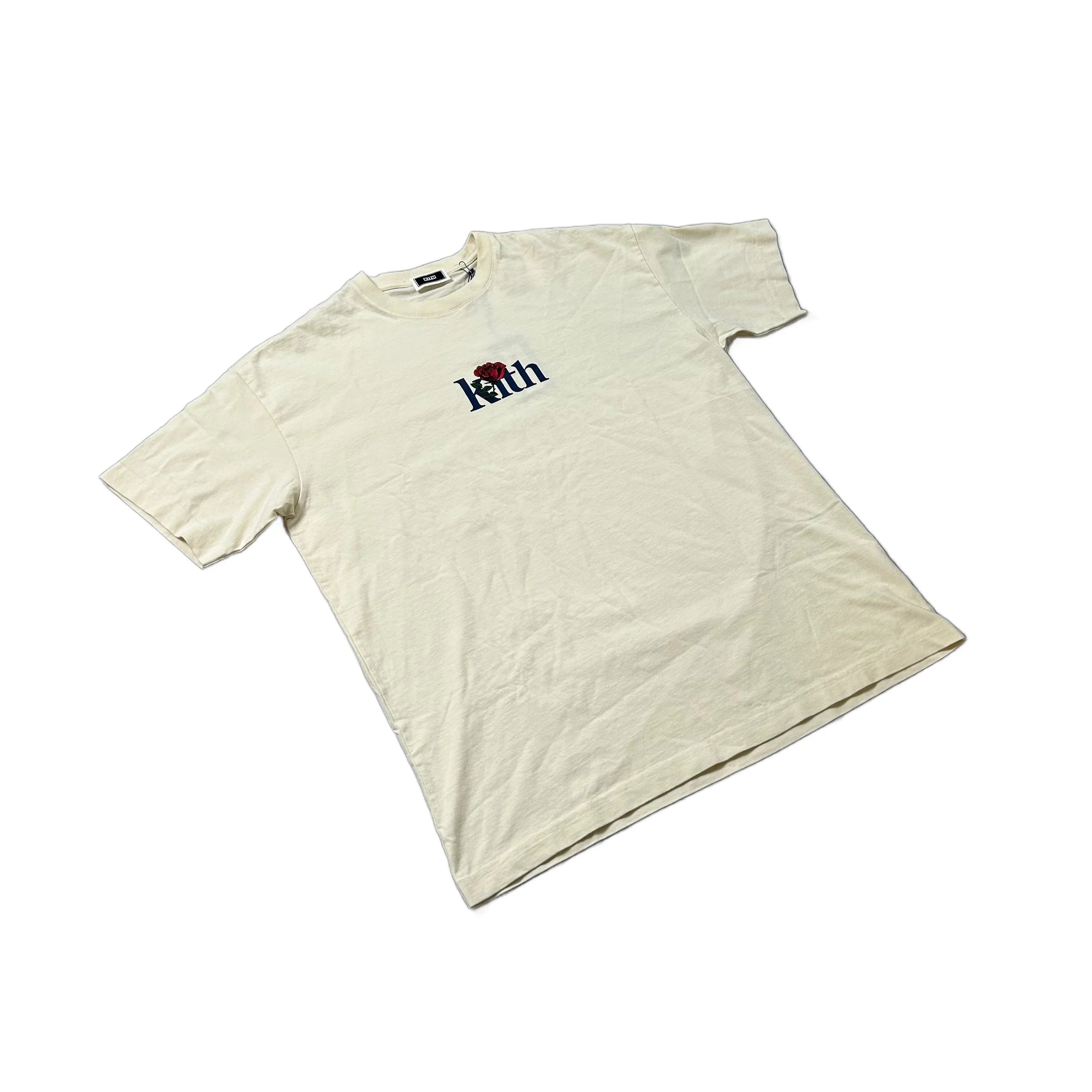 BNWT Cream Kith Tee - S