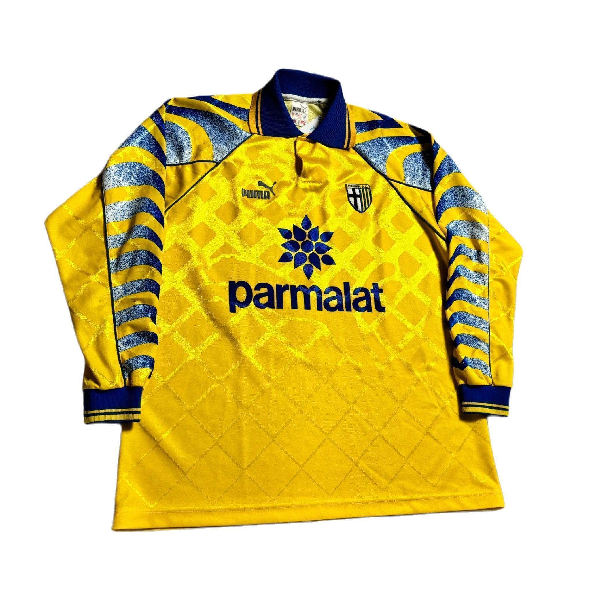 1995 - 97 Parma Home 'Zola' Long Sleeve Shirt - L