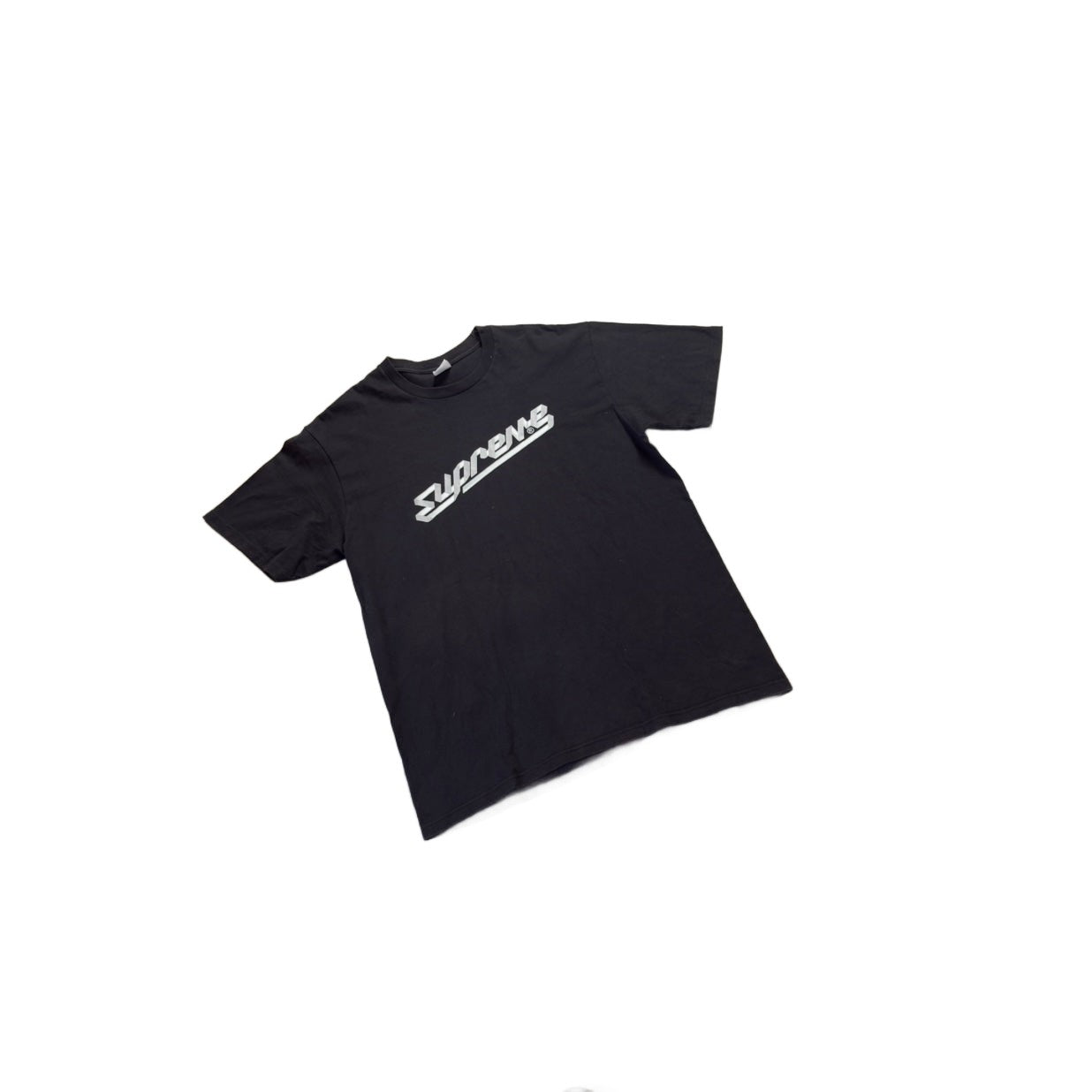 Black Supreme Tee - L
