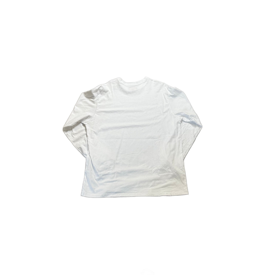 White Supreme Long Sleeve Tee - XL