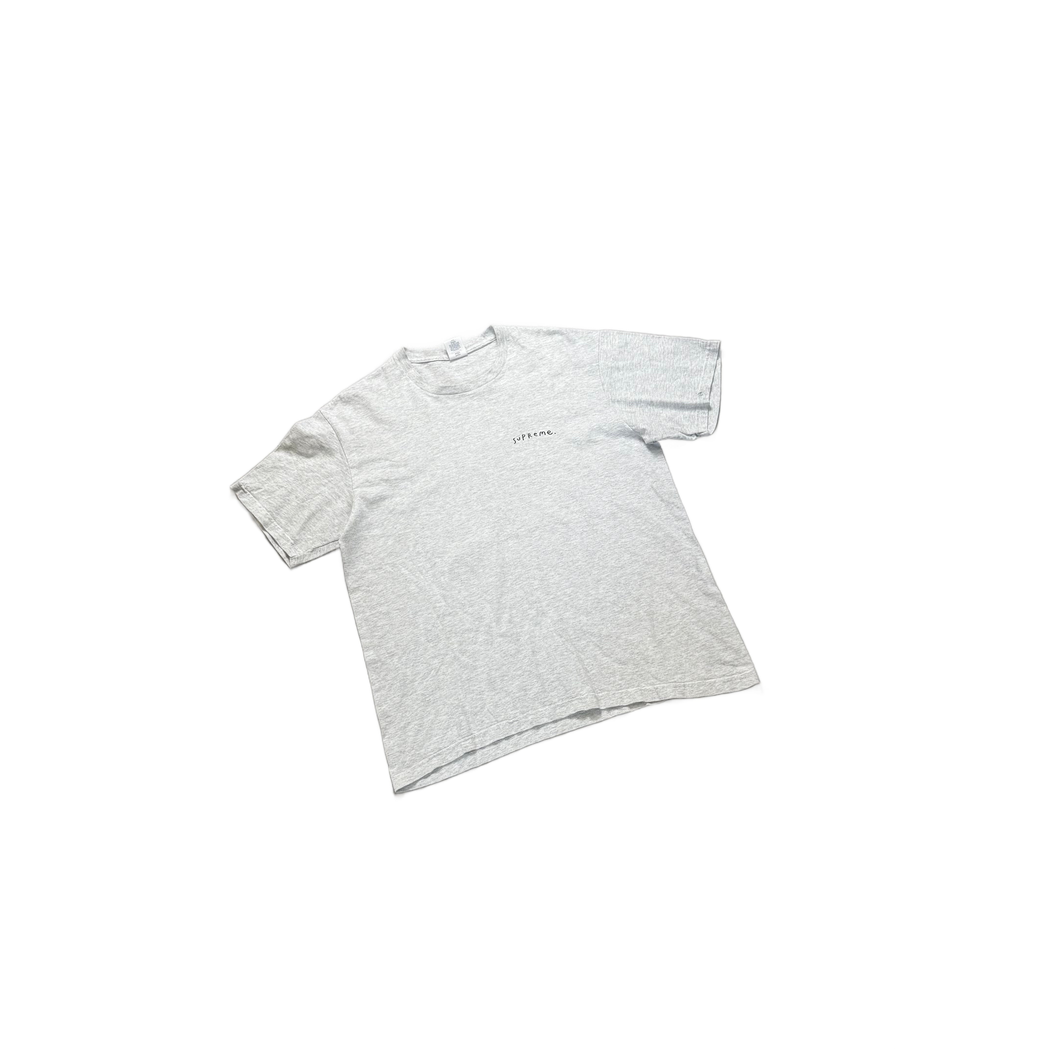 Grey Supreme Tee - M