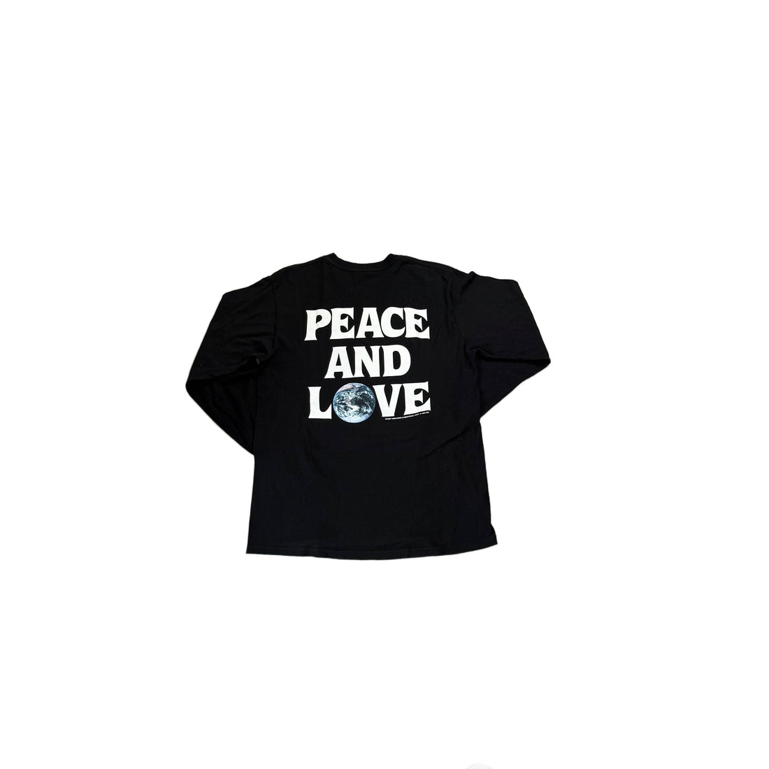 Black Stussy Long Sleeve Tee - M
