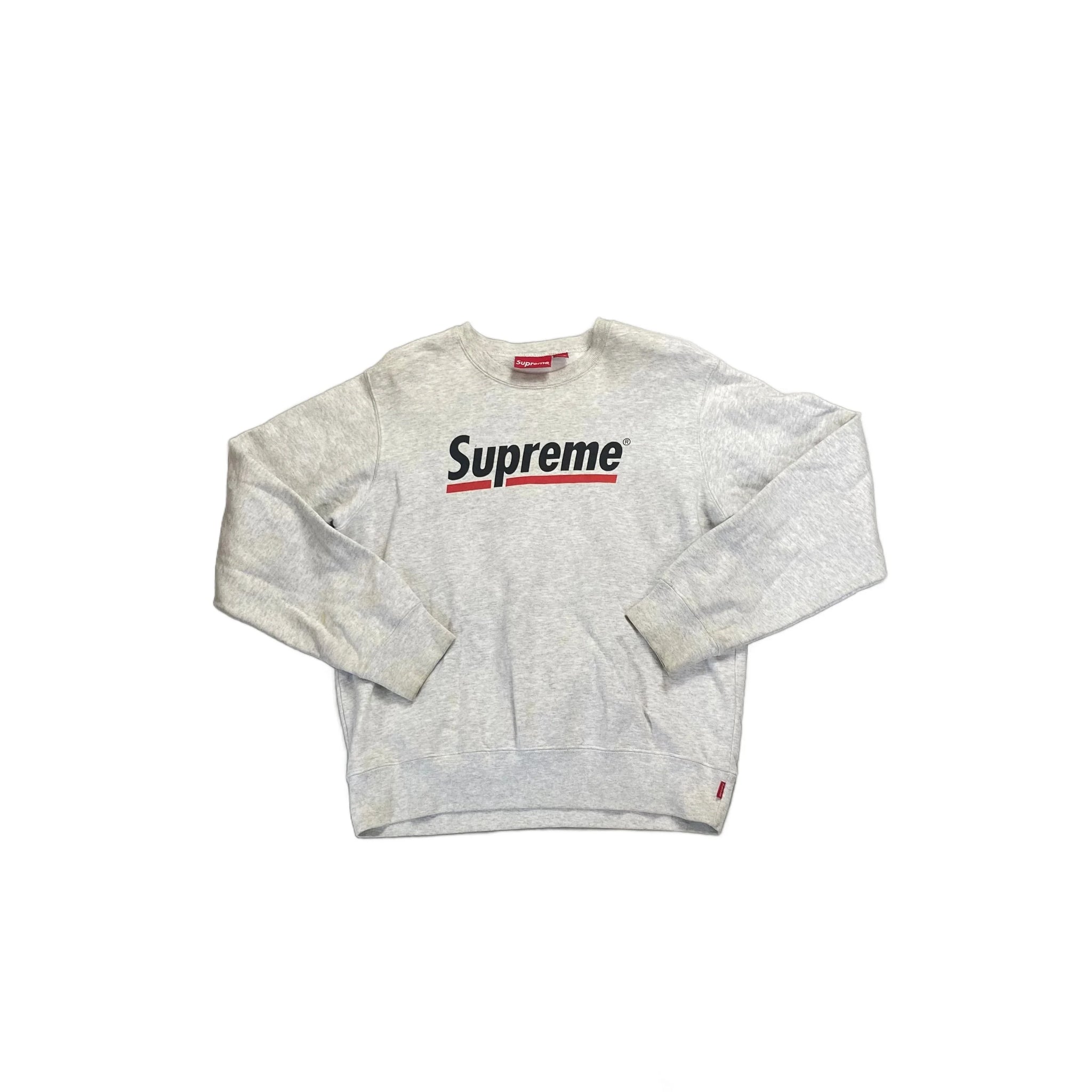 Grey Supreme Sweatshirt - S