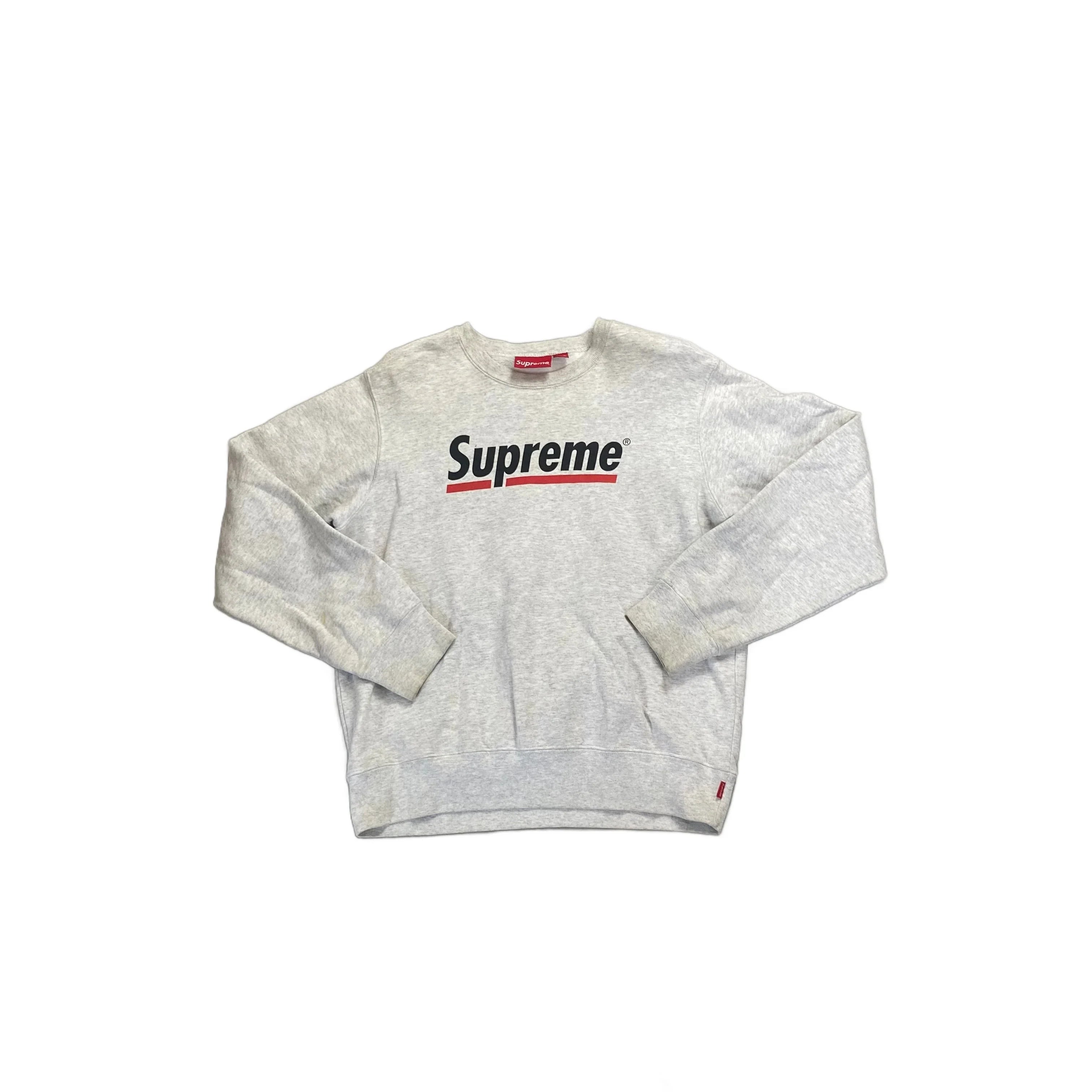 Grey Supreme Sweatshirt - S