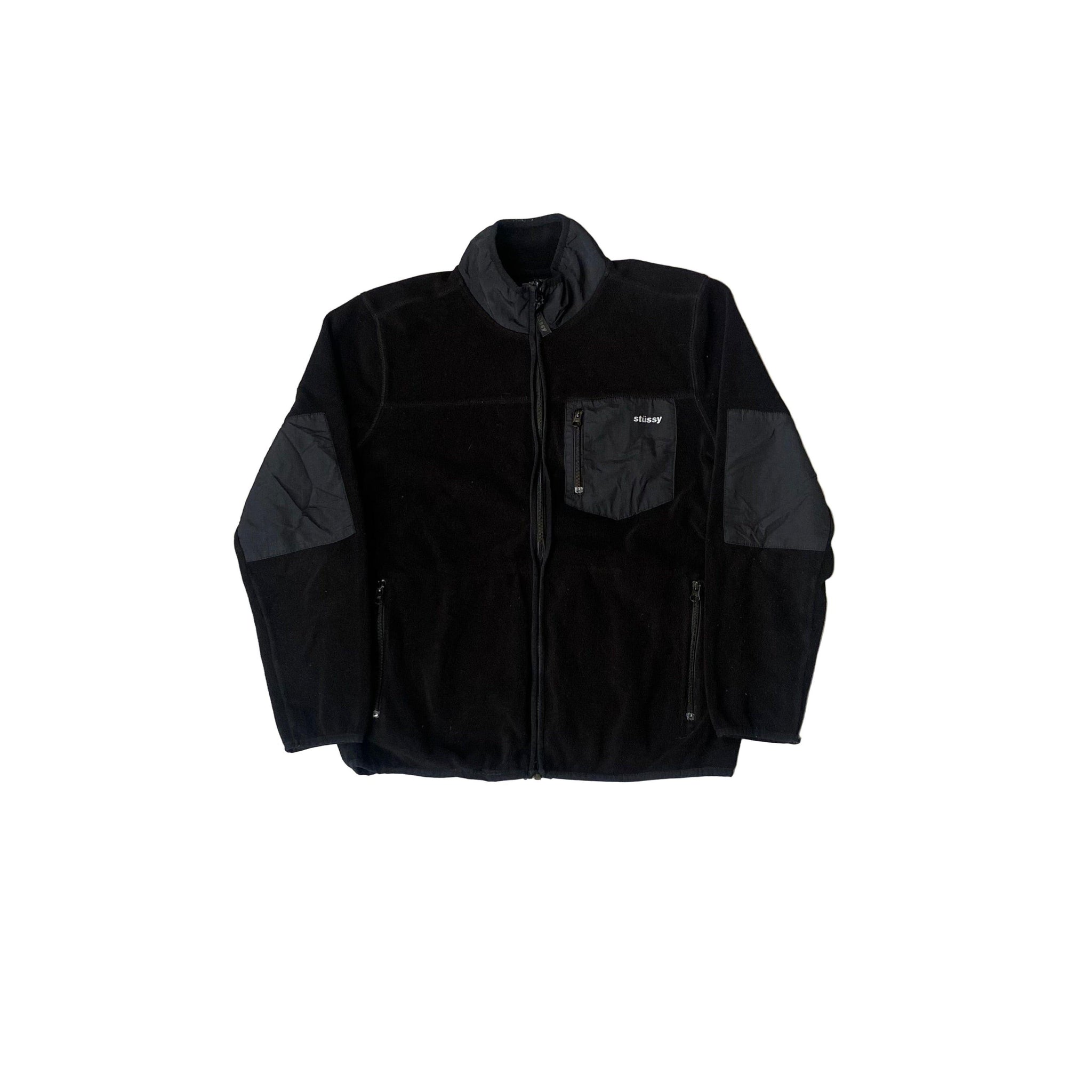 Black Stussy Fleece - S