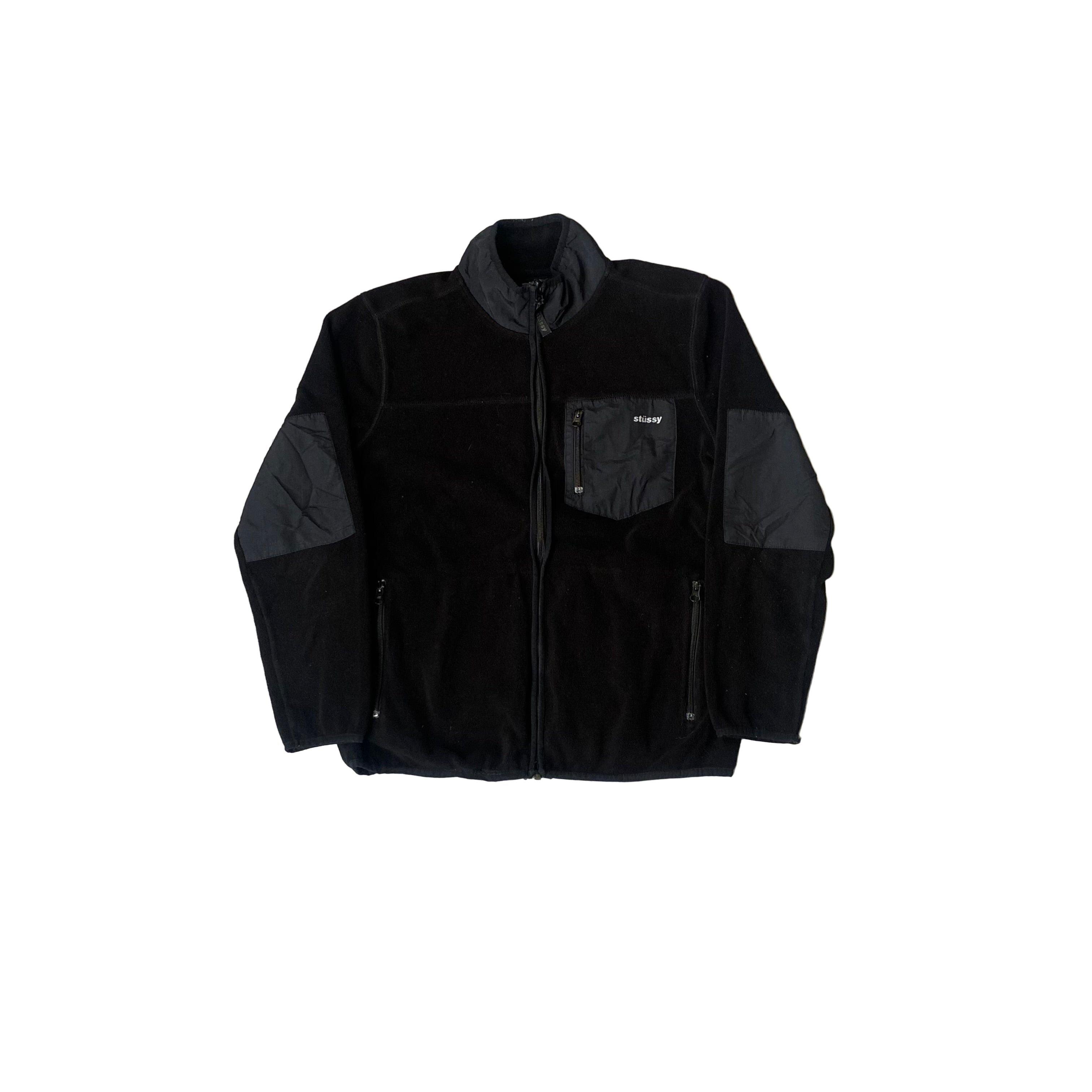 Black Stussy Fleece - S