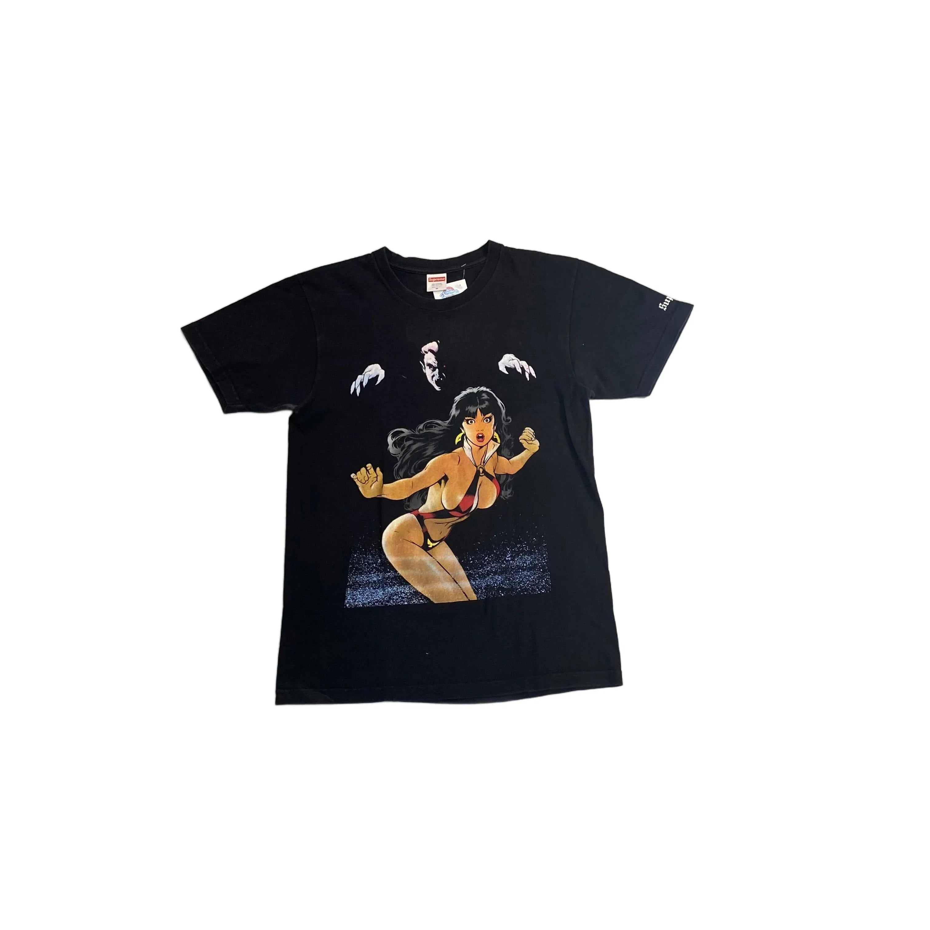 Black Supreme Tee - M