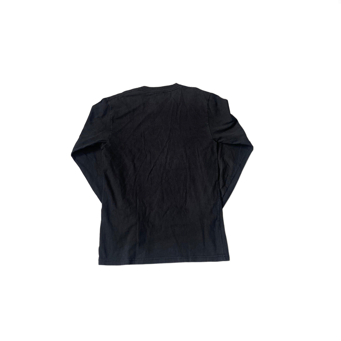 Black Supreme Long Sleeve Tee - M