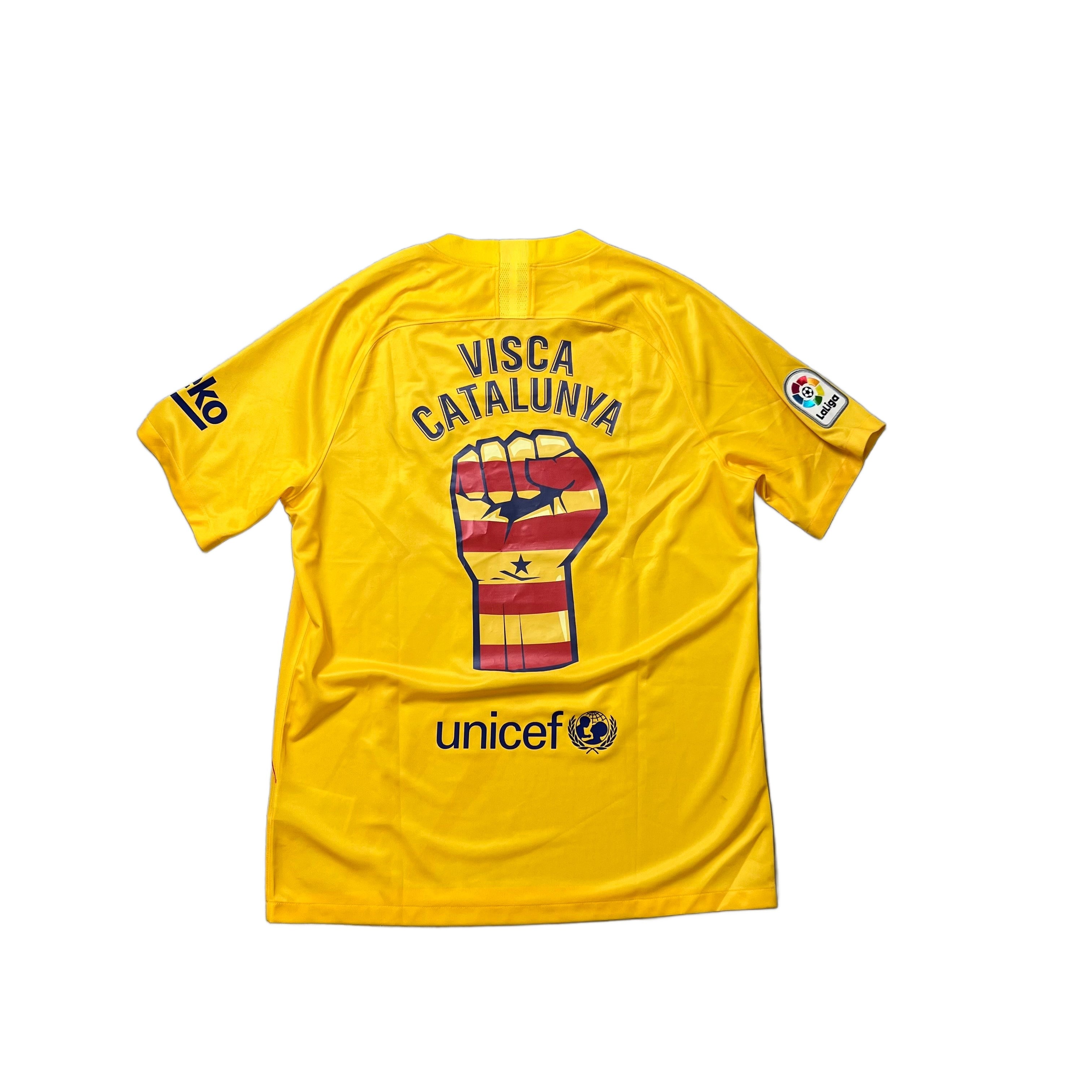 2019 - 20 Barcelona 4th Shirt - L