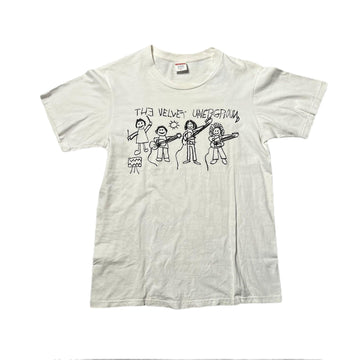 White Supreme Tee - S