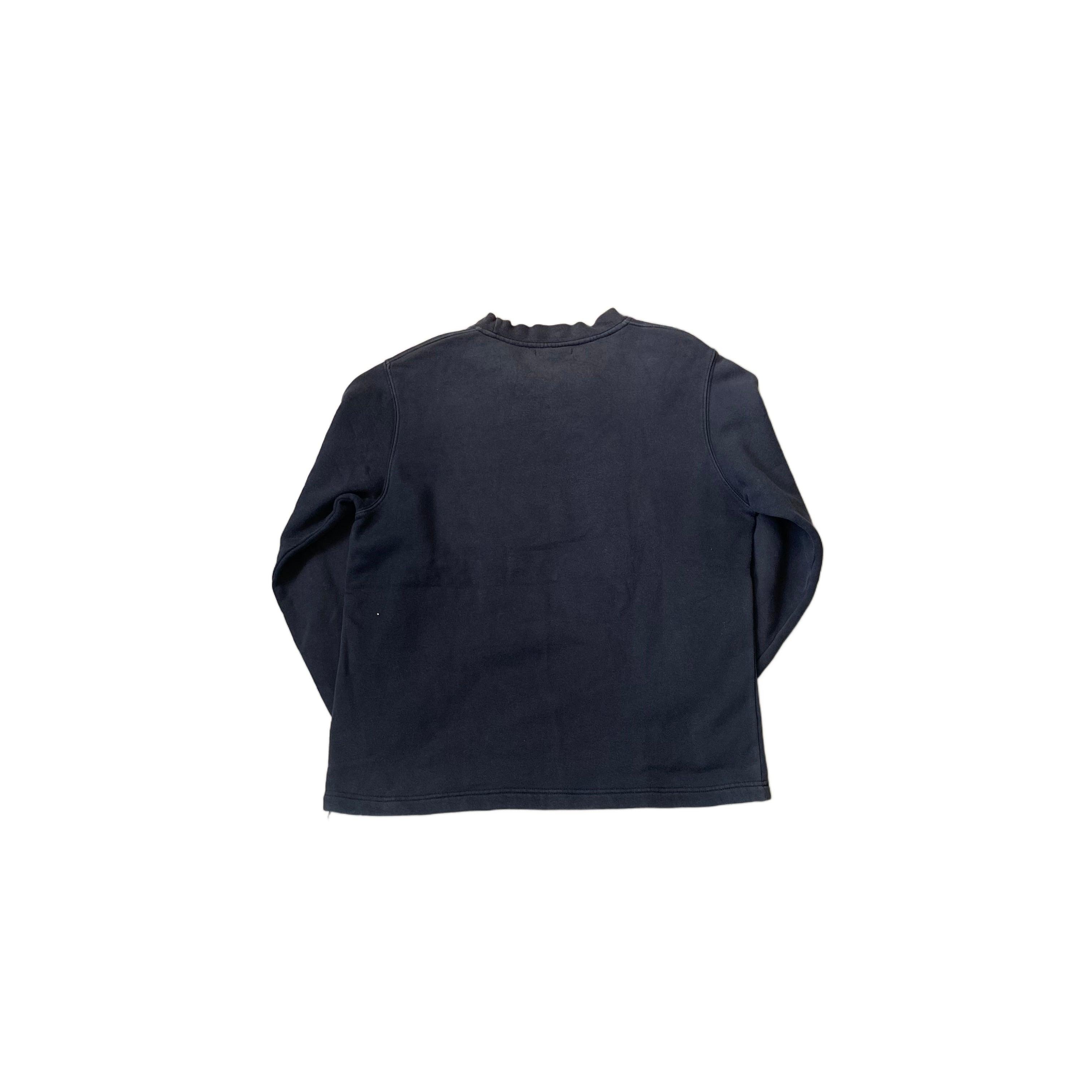 Vintage Navy Blue Burberry Sweatshirt - S