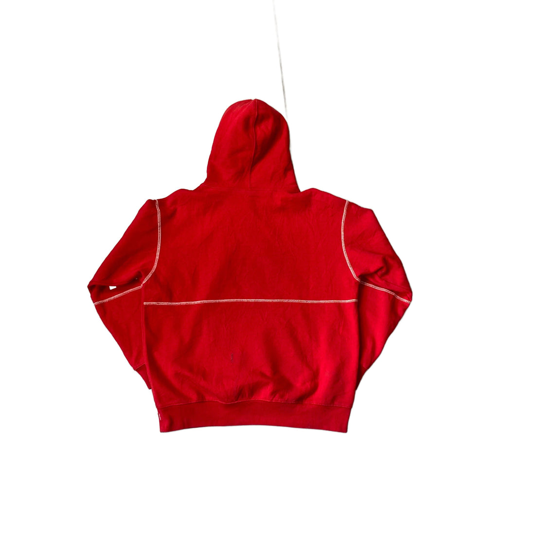 Red Supreme Hoodie - M