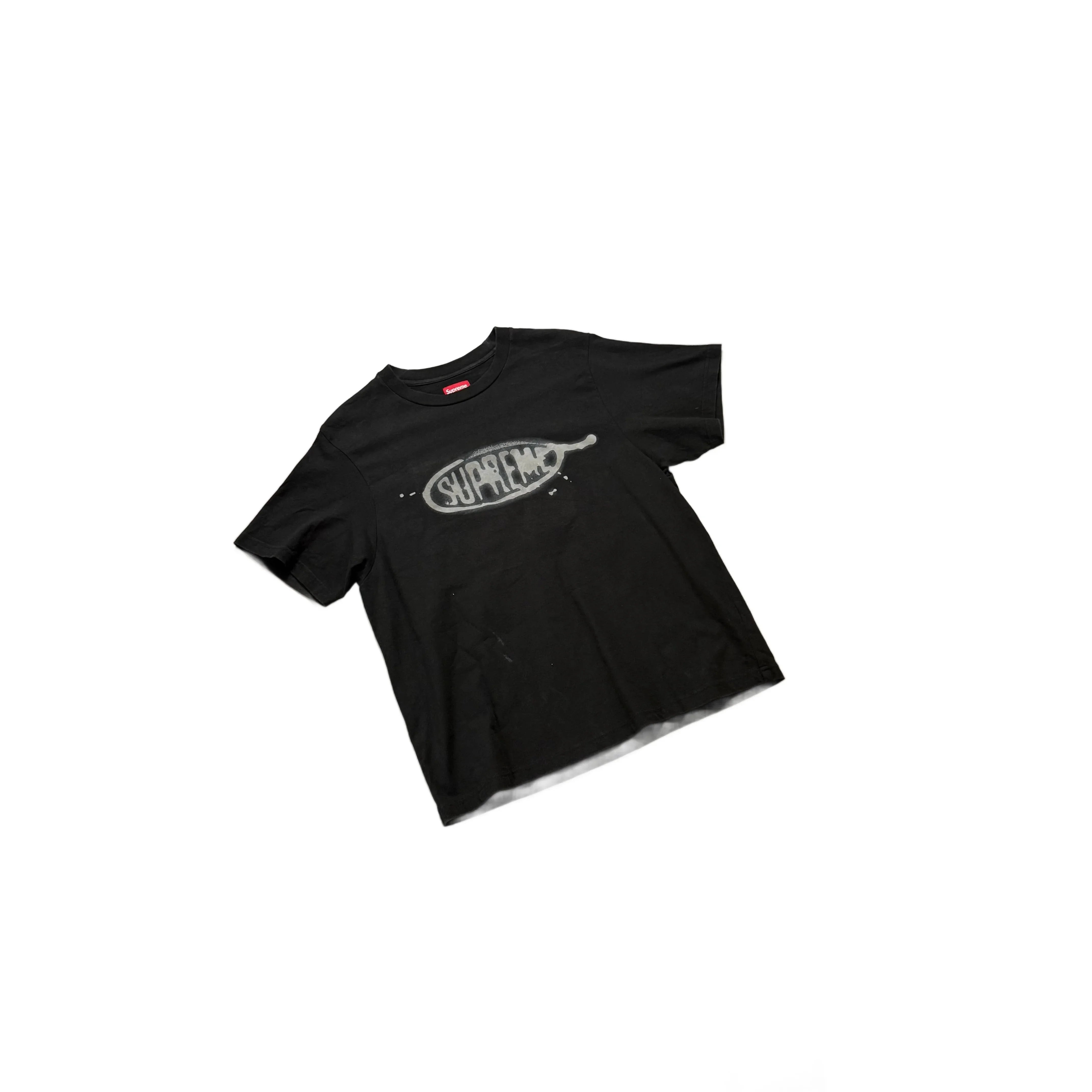 Black Supreme Tee - L