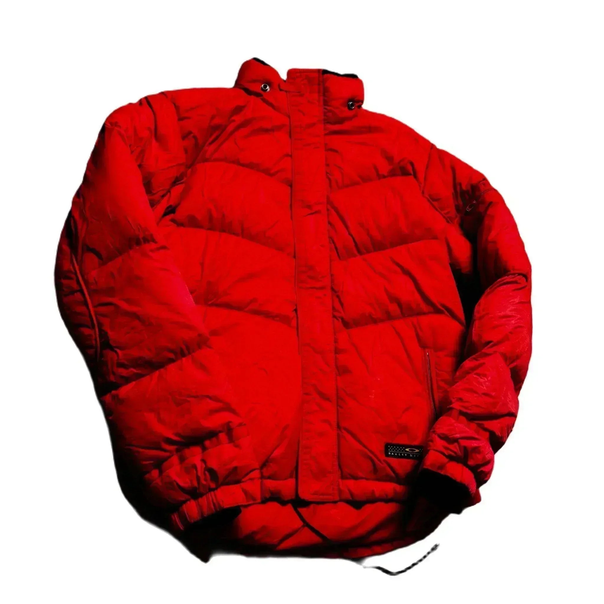 Vintage Red Oakley Puffer Coat - M