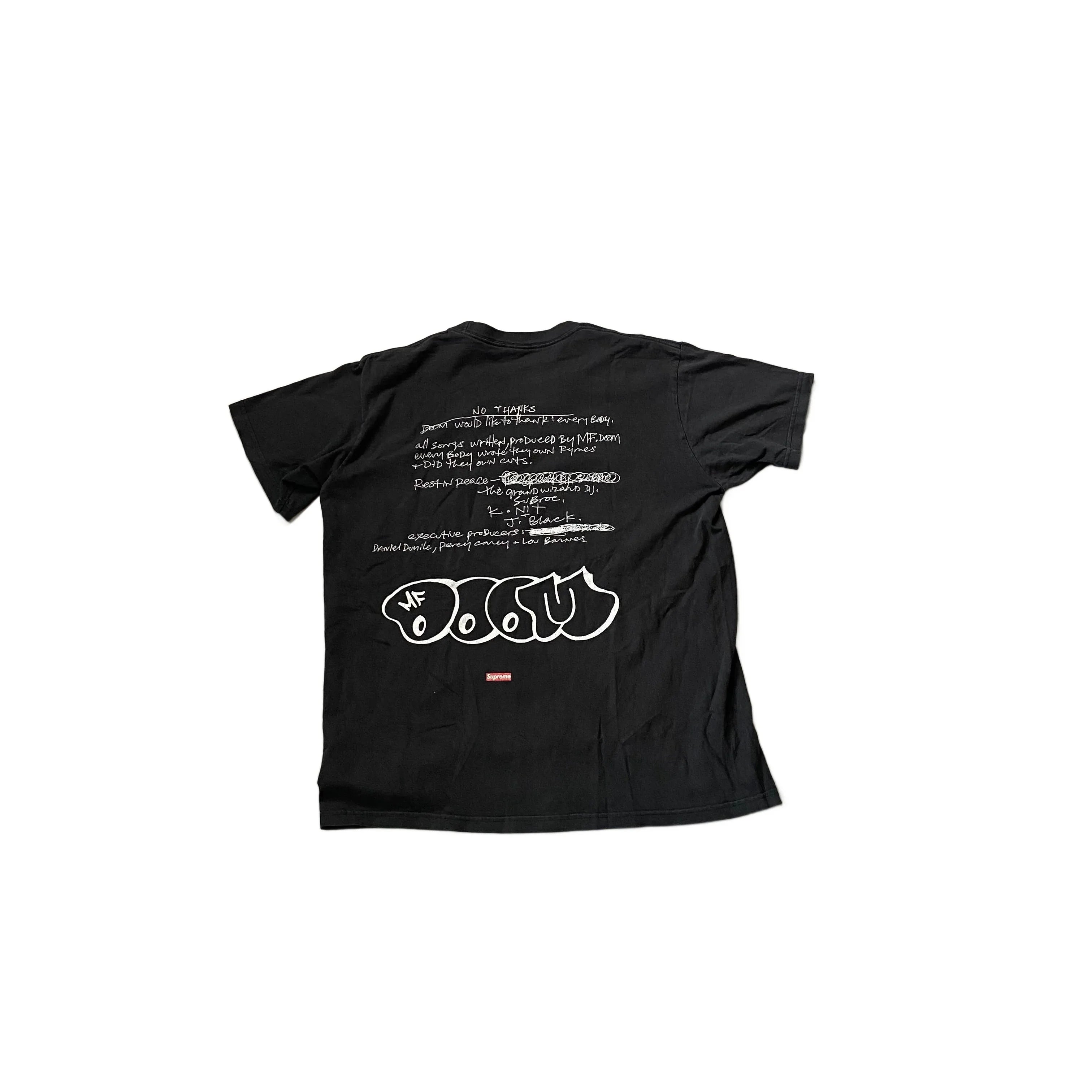 Black Supreme Tee - M