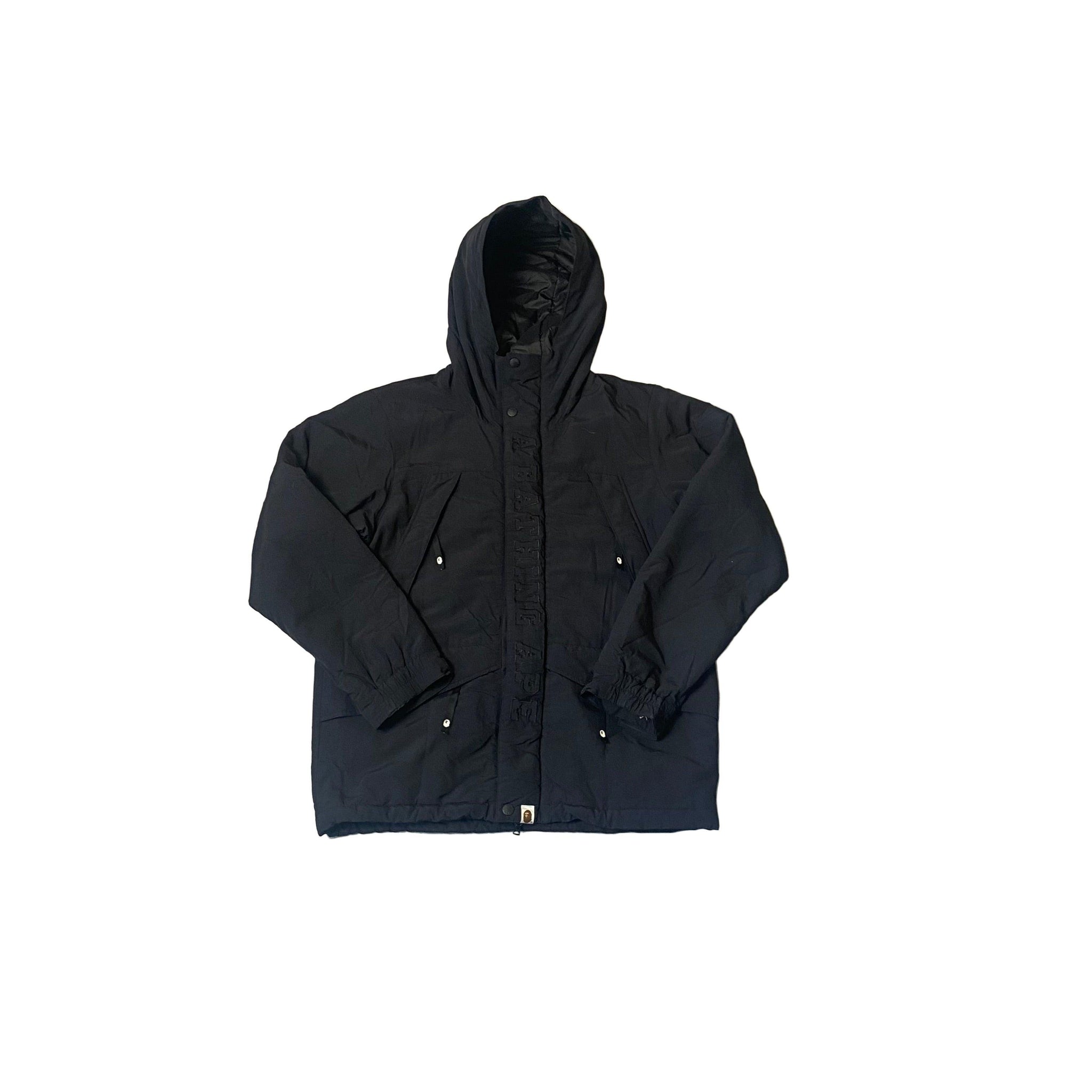 Black A Bathing Ape (BAPE) Coat - L