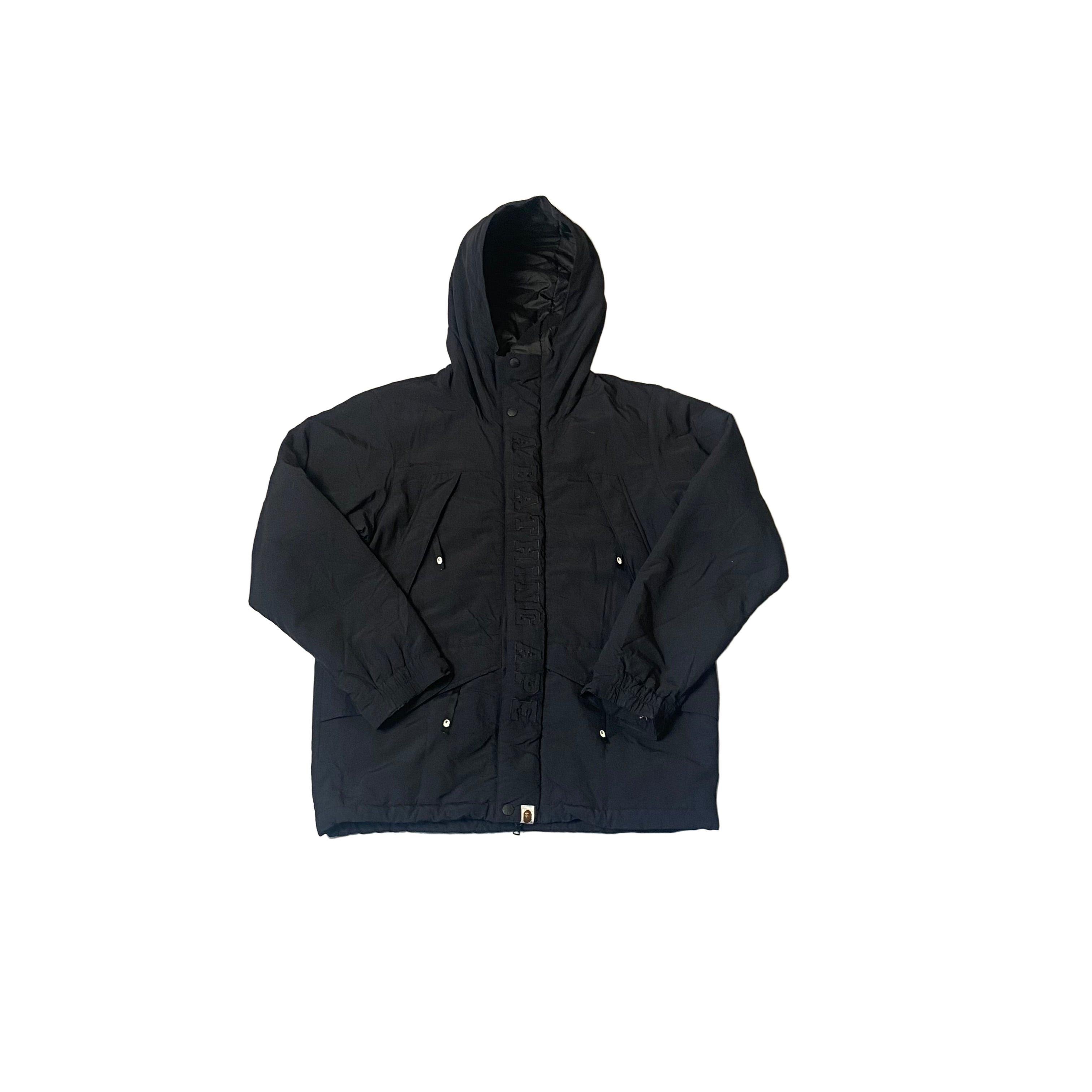 Black A Bathing Ape (BAPE) Coat - L