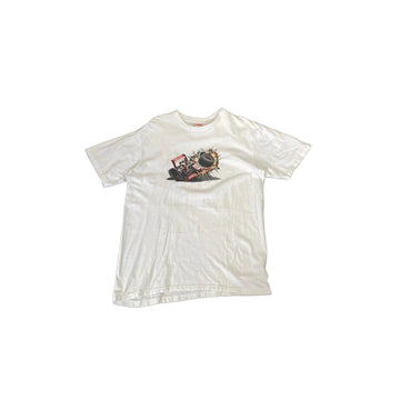White Supreme Tee - M