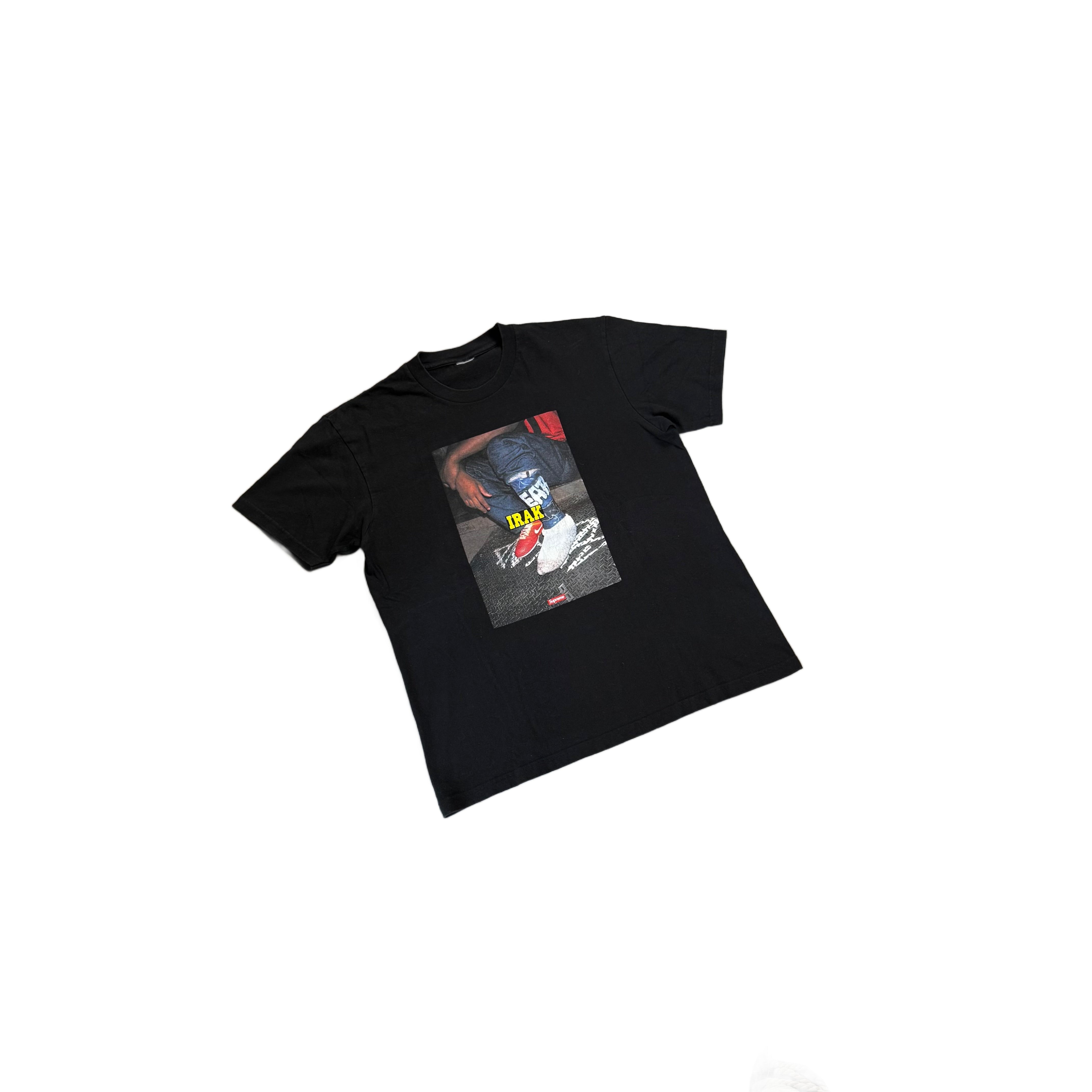 Black Supreme Tee - L