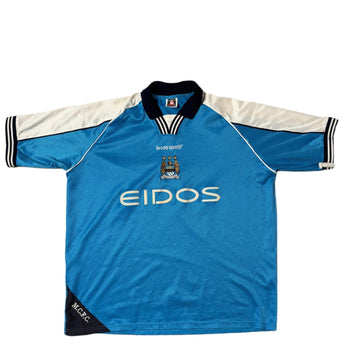 1999 - 01 Manchester City Home Shirt - XL