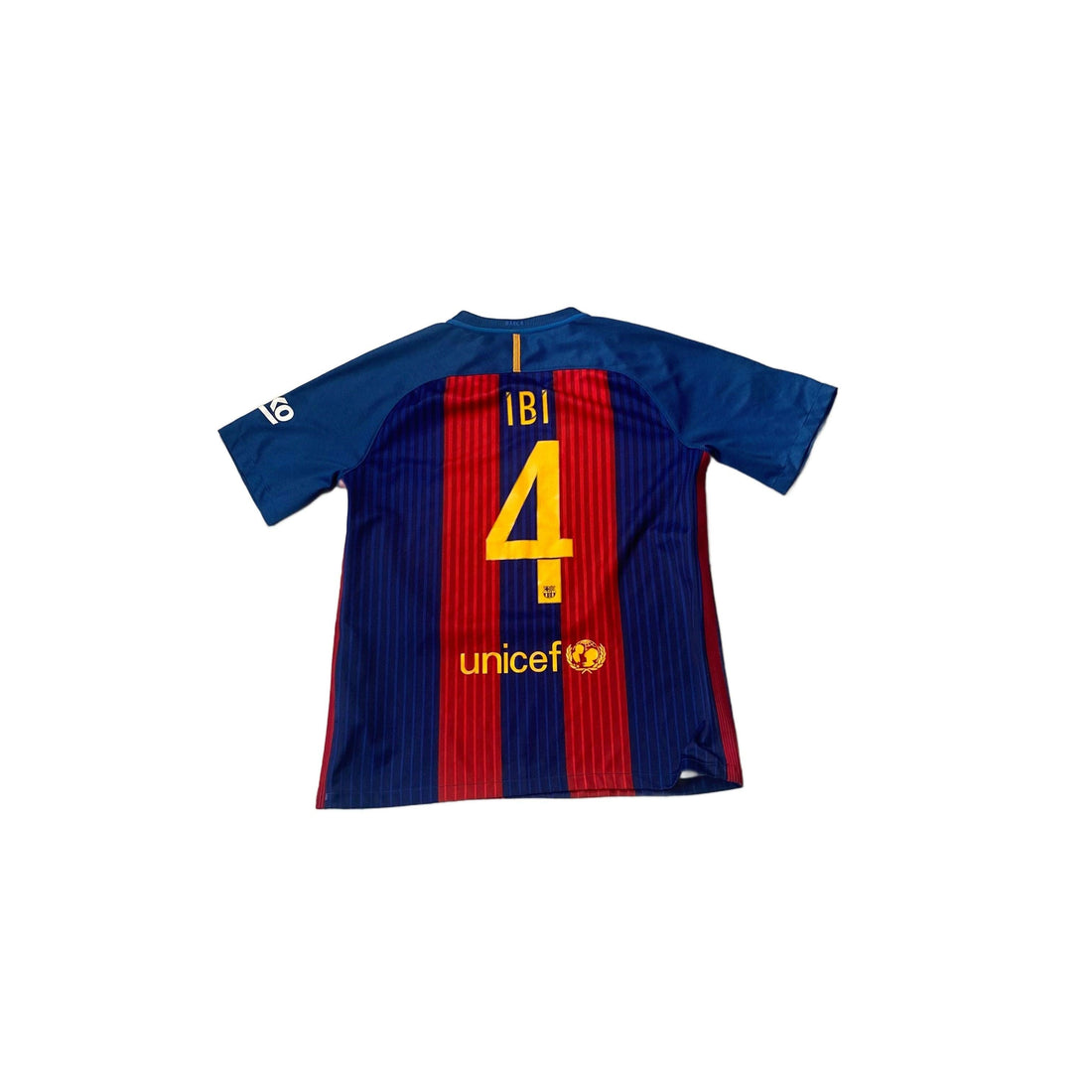 2016 - 17 Barcelona Home Shirt - L