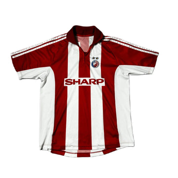 Vintage Red Star Belgrade Home Shirt - XL