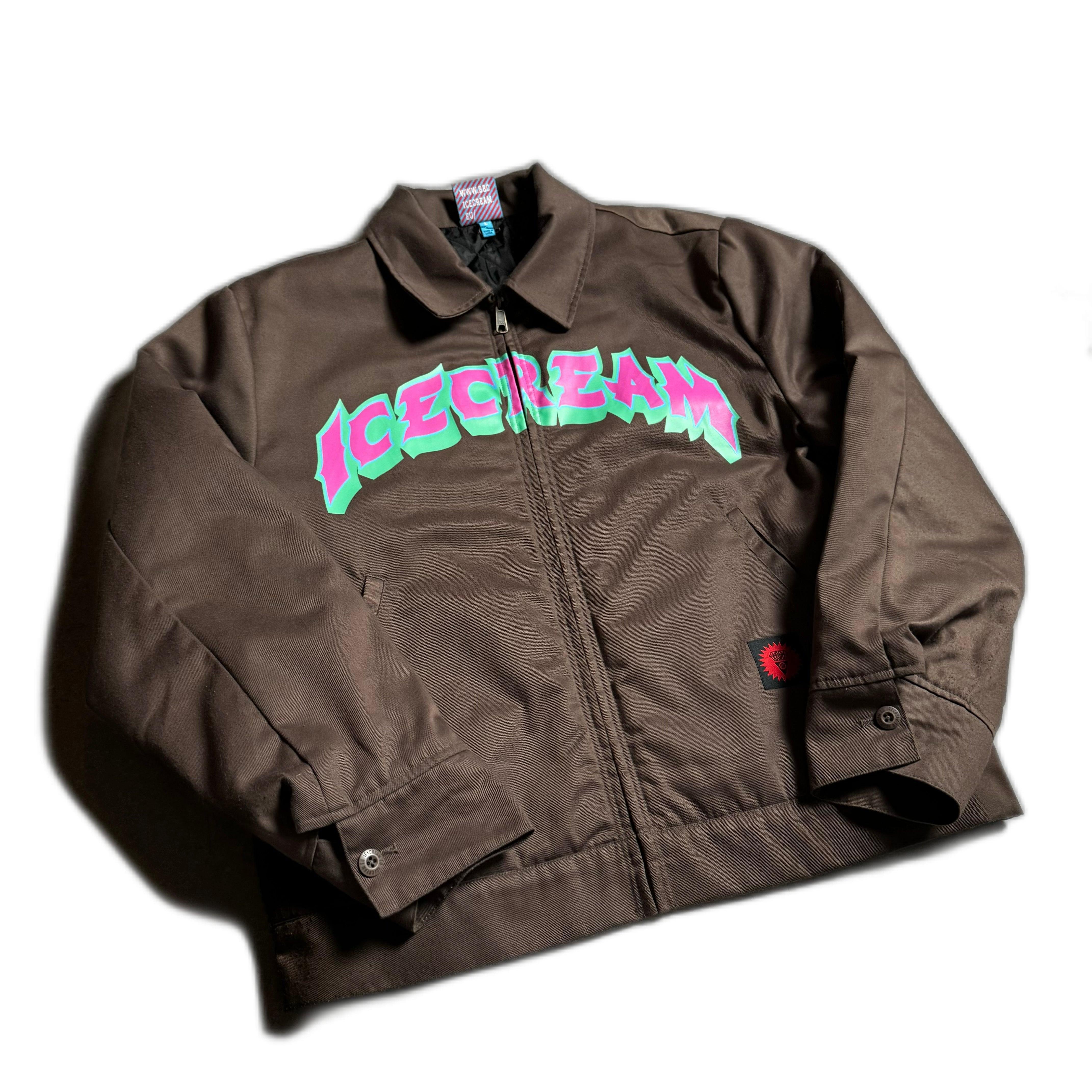 Brown Ice Cream Jacket - L