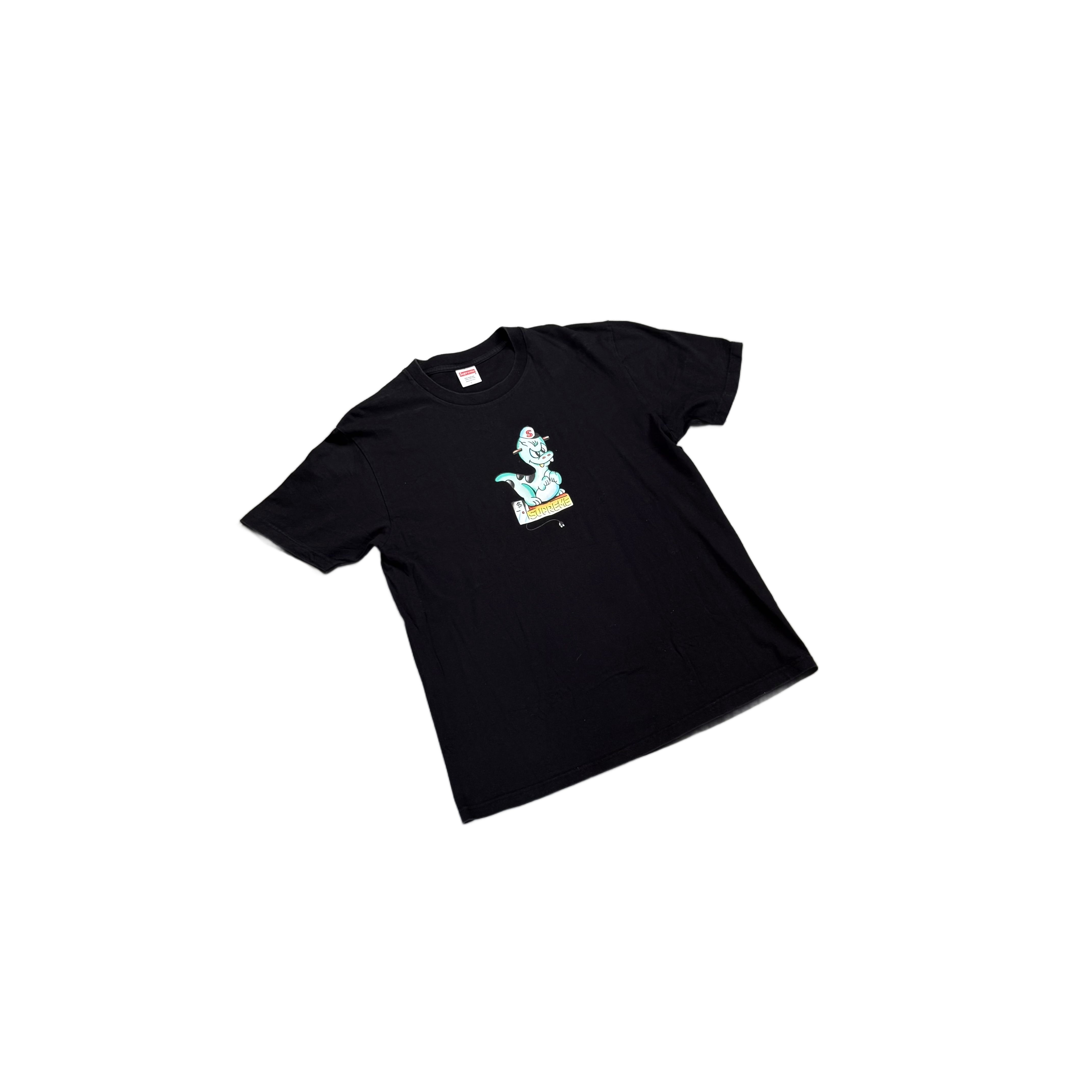 Black Supreme Tee - L