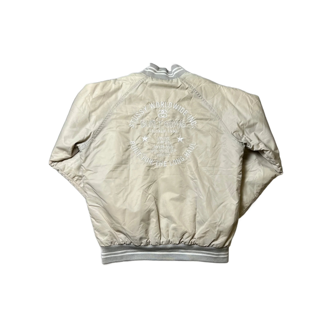 White Stussy Jacket - M