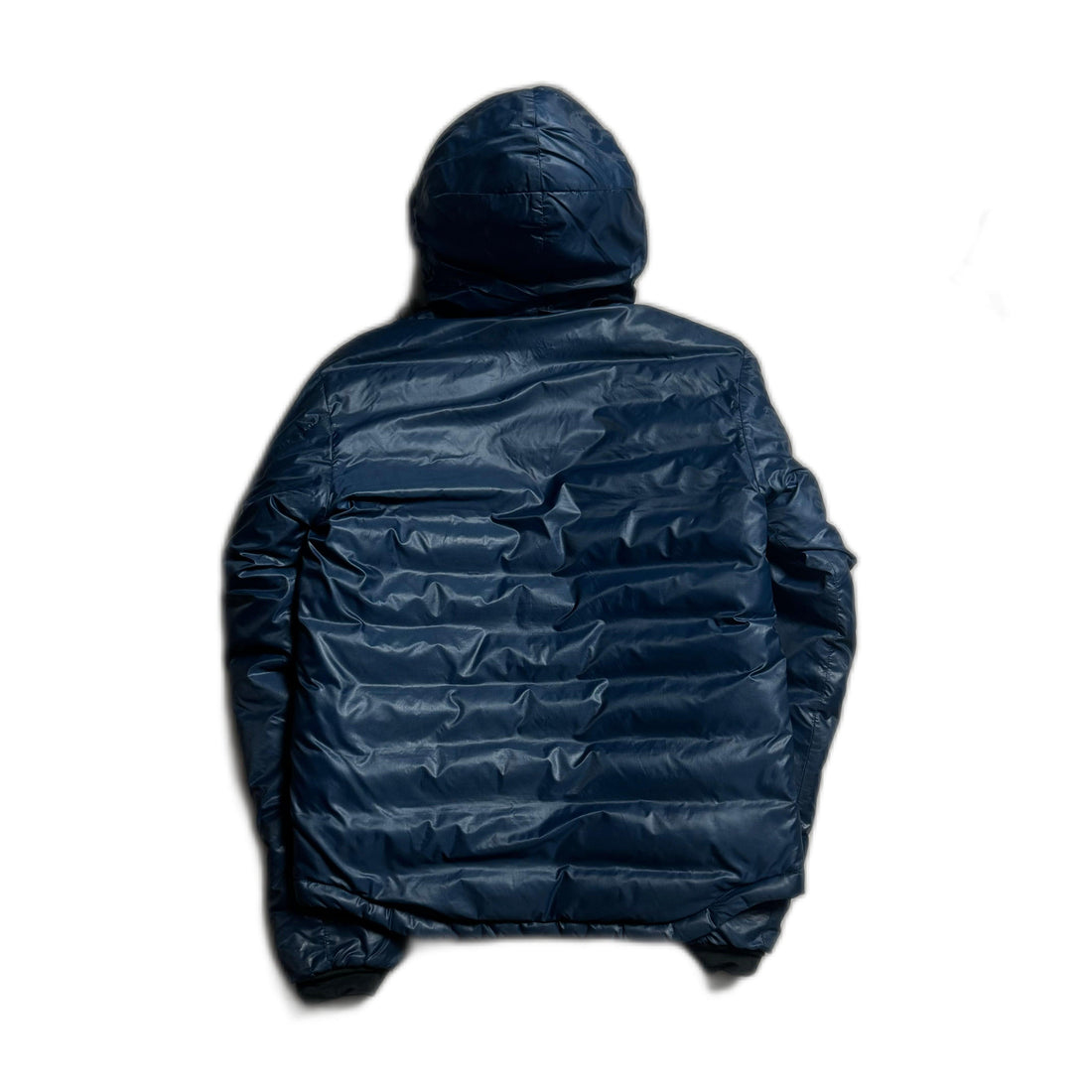 Navy Blue Canada Goose Puffer Coat - S