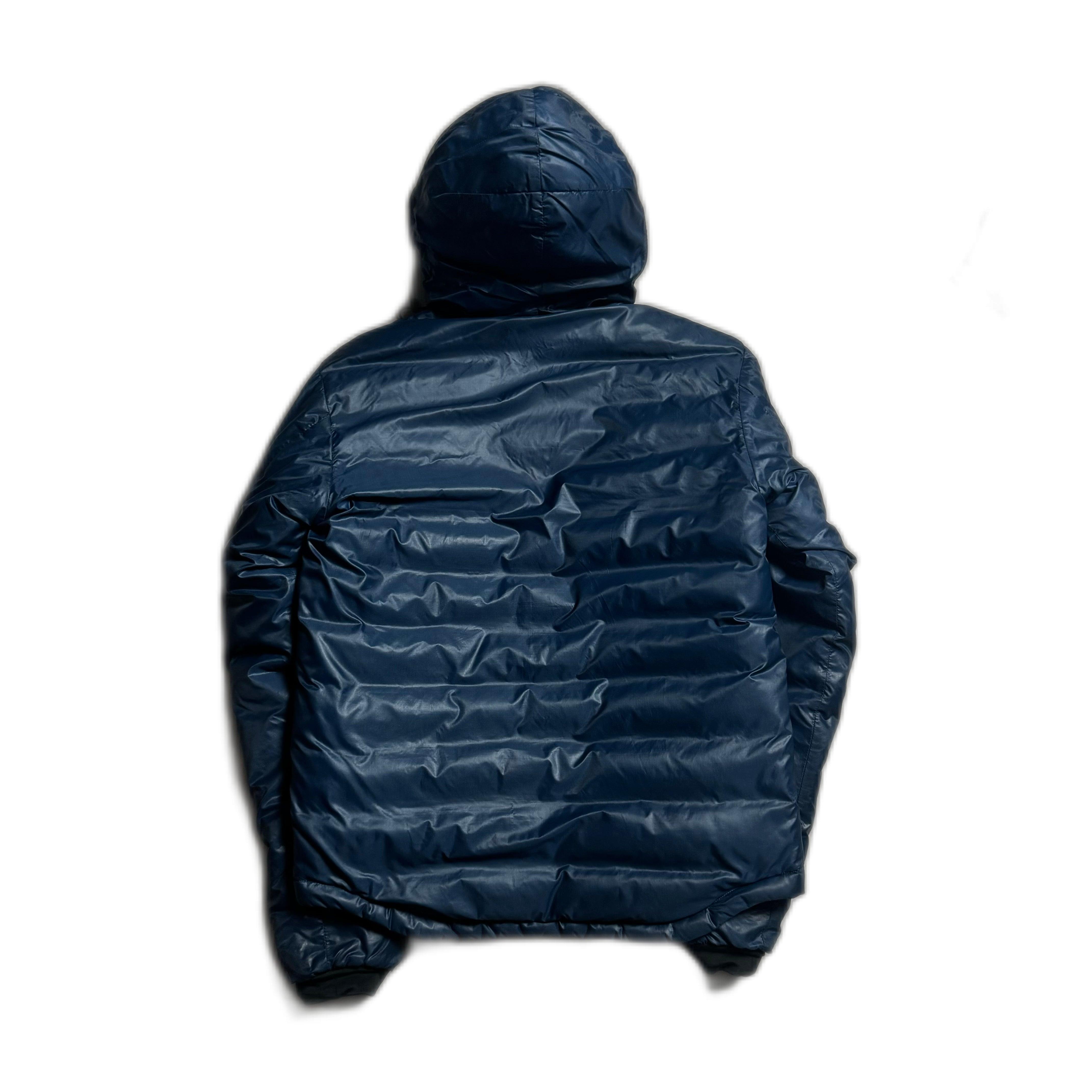 Navy Blue Canada Goose Puffer Coat - S