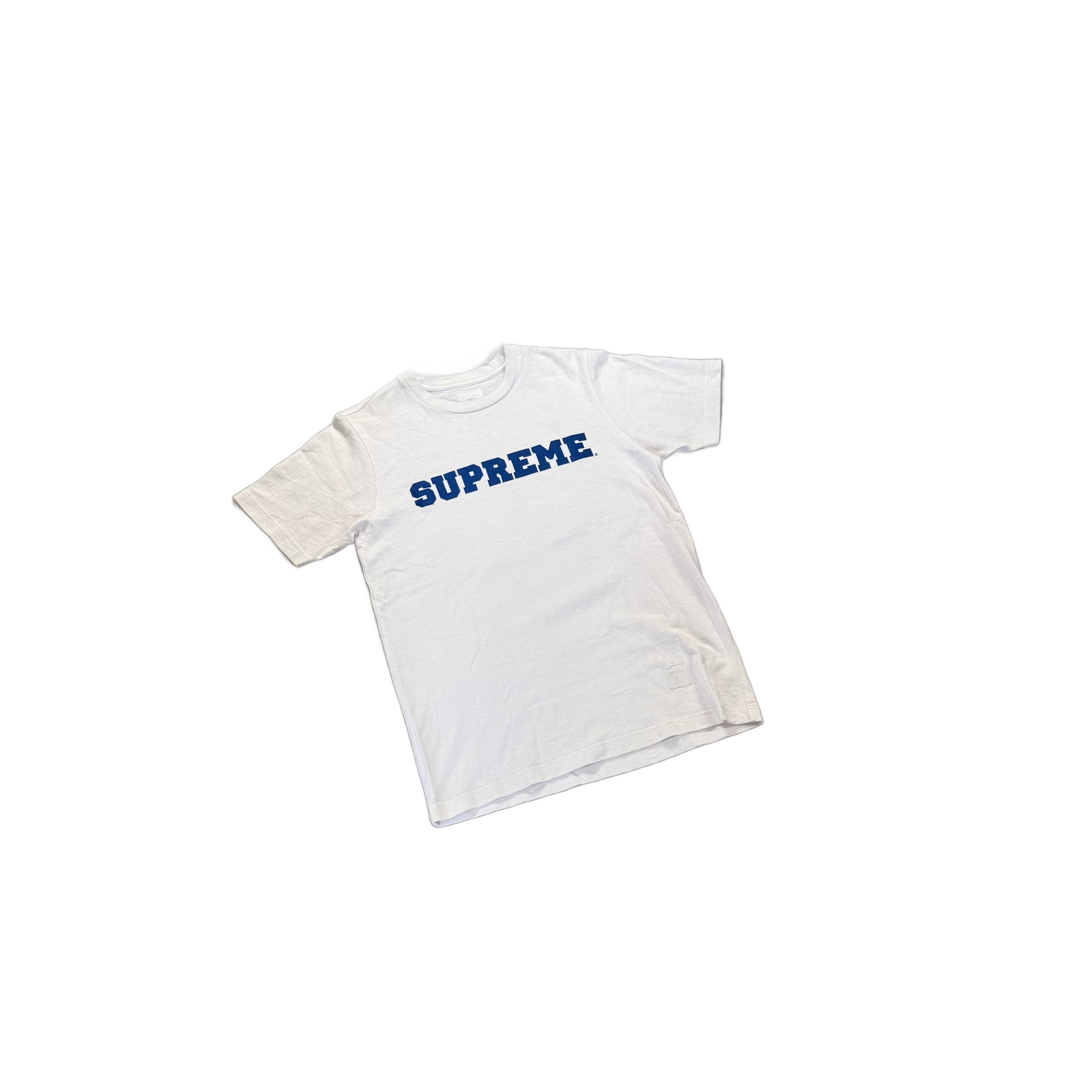 White Supreme Tee - M