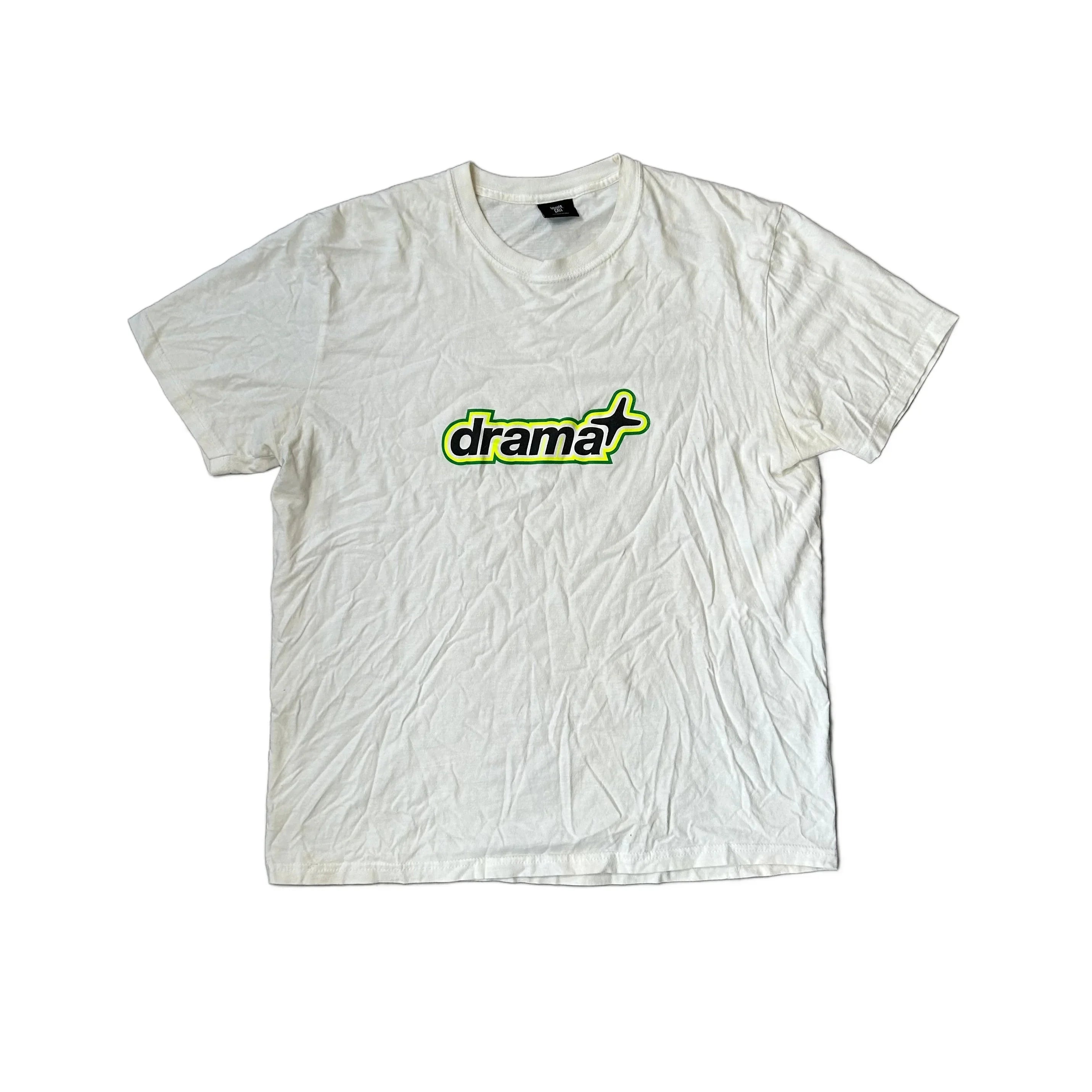 White Drama Call Tee - L