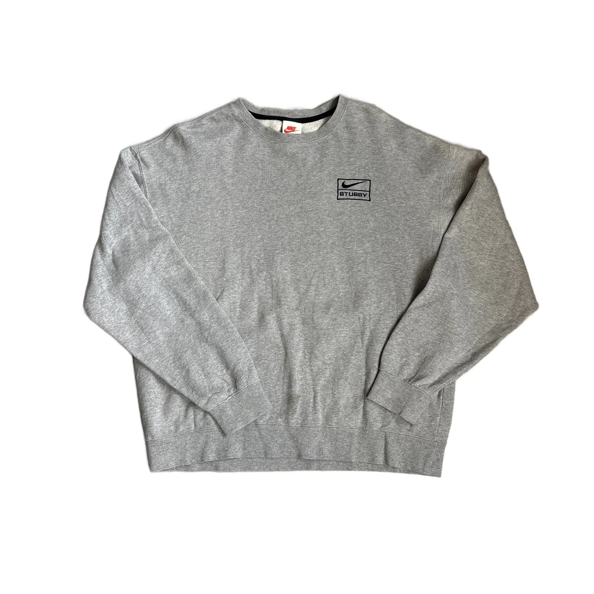 Grey Nike x Stussy Sweatshirt - XL