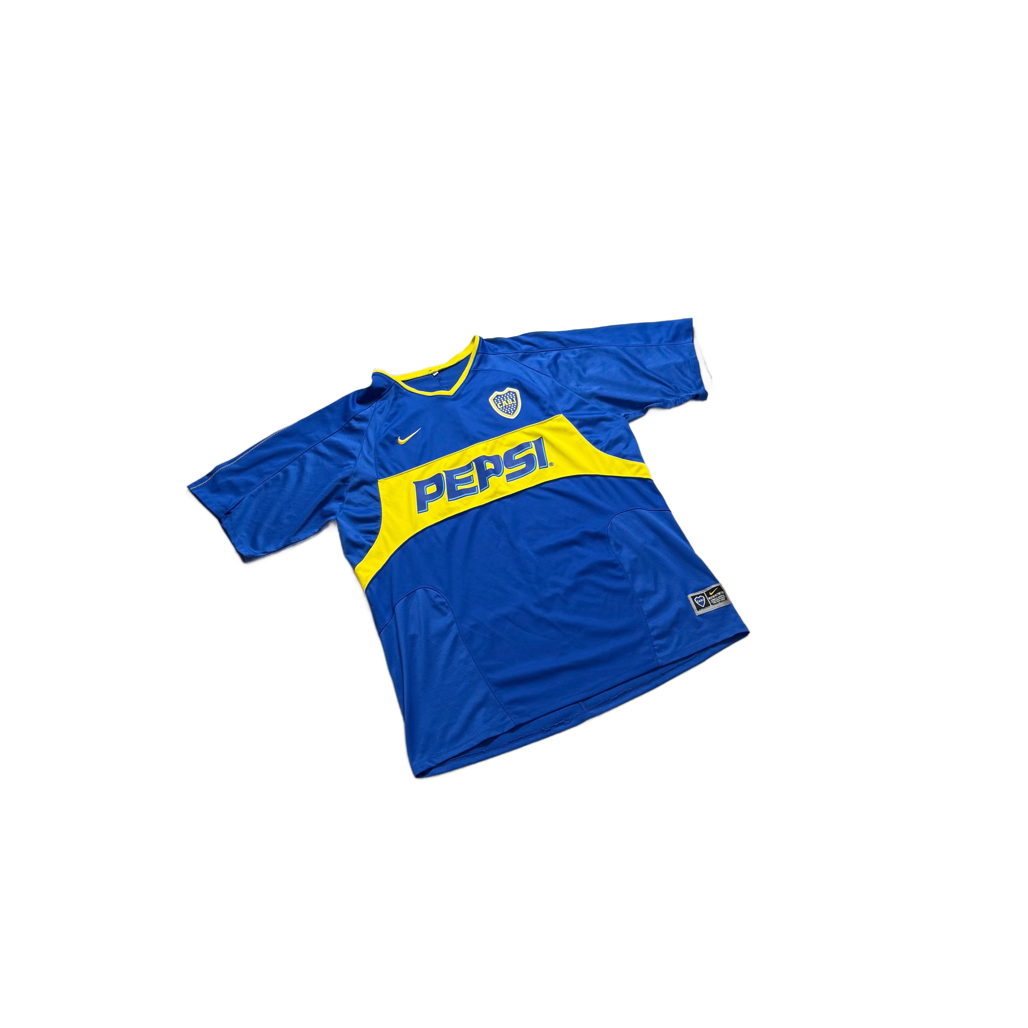 2003 - 04 Boca Juniors Home Shirt - XL