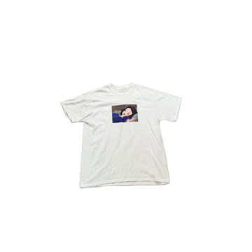 White Supreme Tee - L