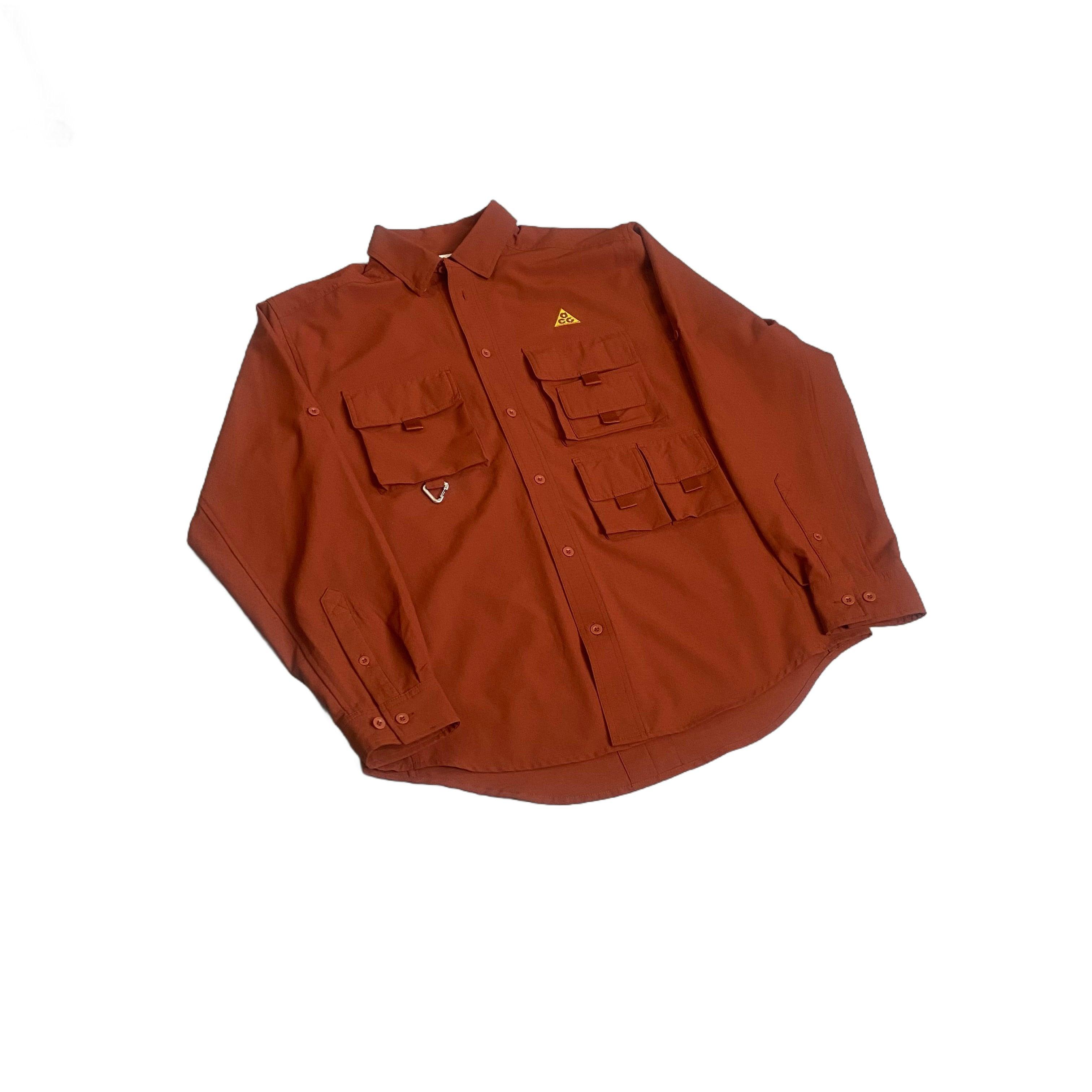 Orange Nike ACG Shirt - M