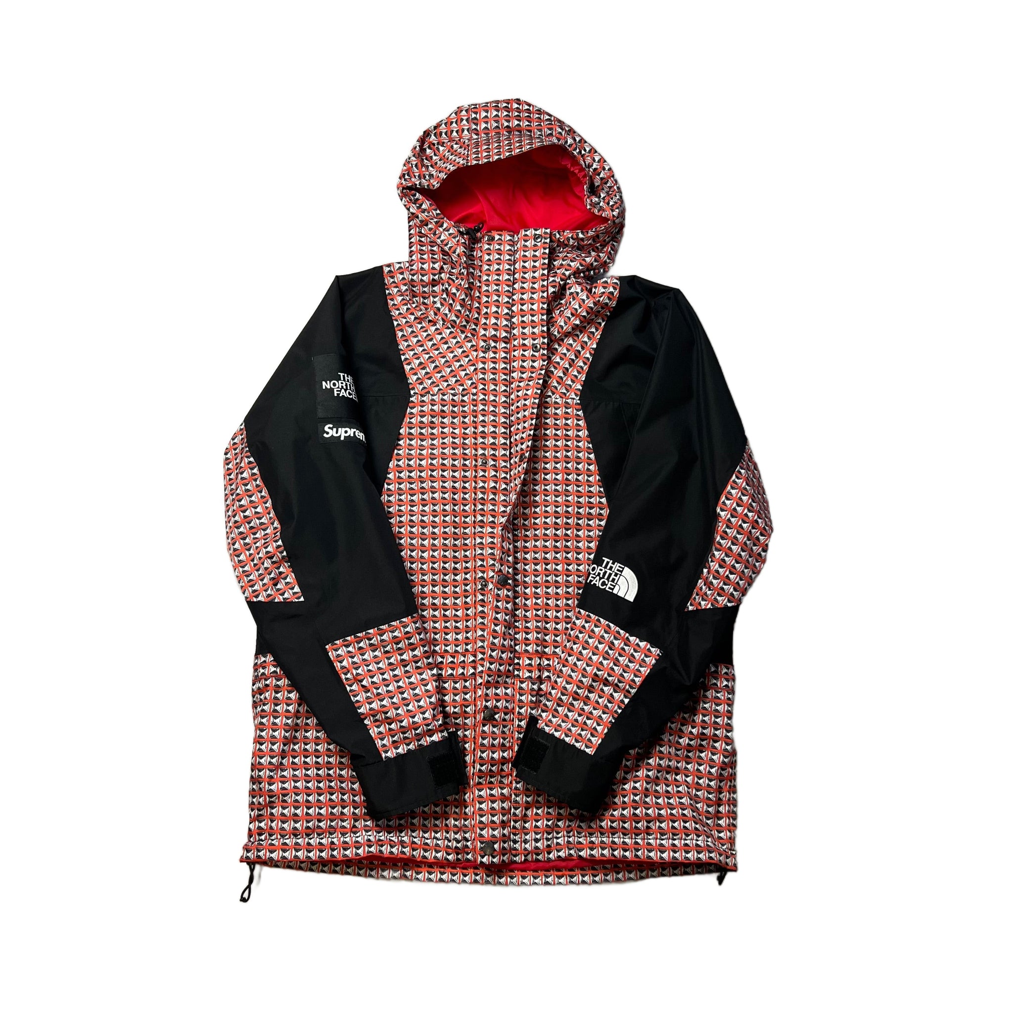 Red Supreme x The North Face Jacket - L