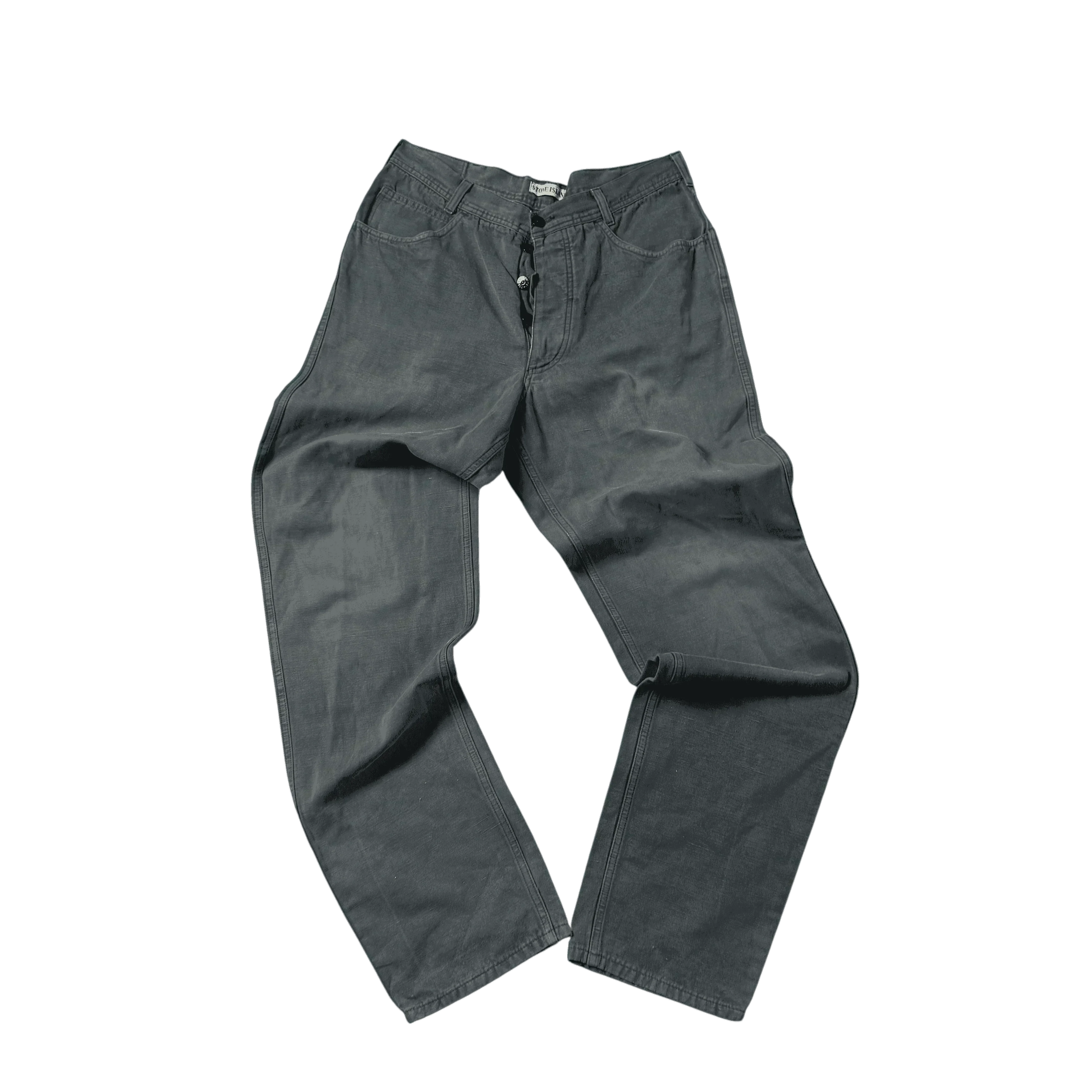 Vintage Black Stone Island Marina Jeans - 50