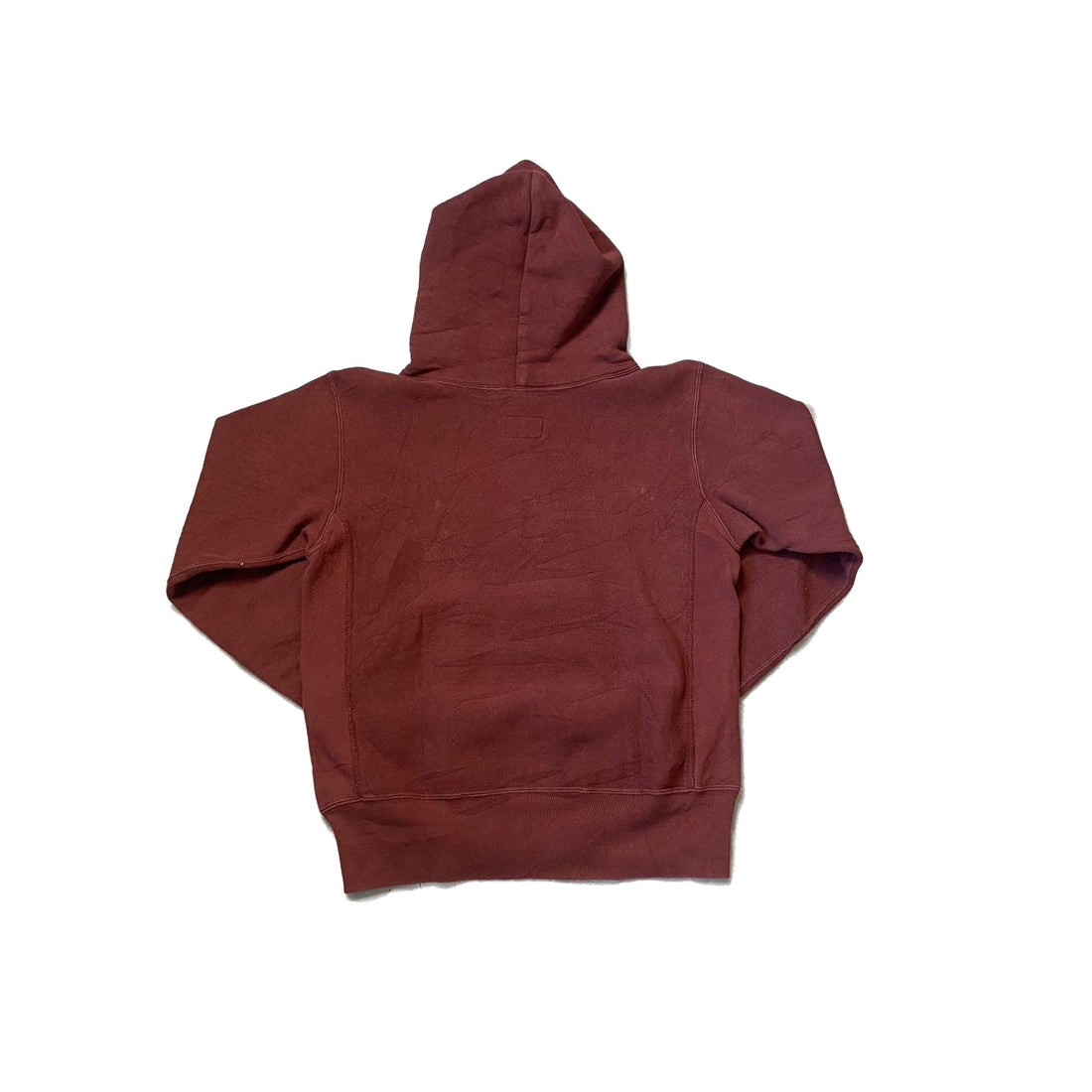Burgundy Stussy Sport Hoodie - S