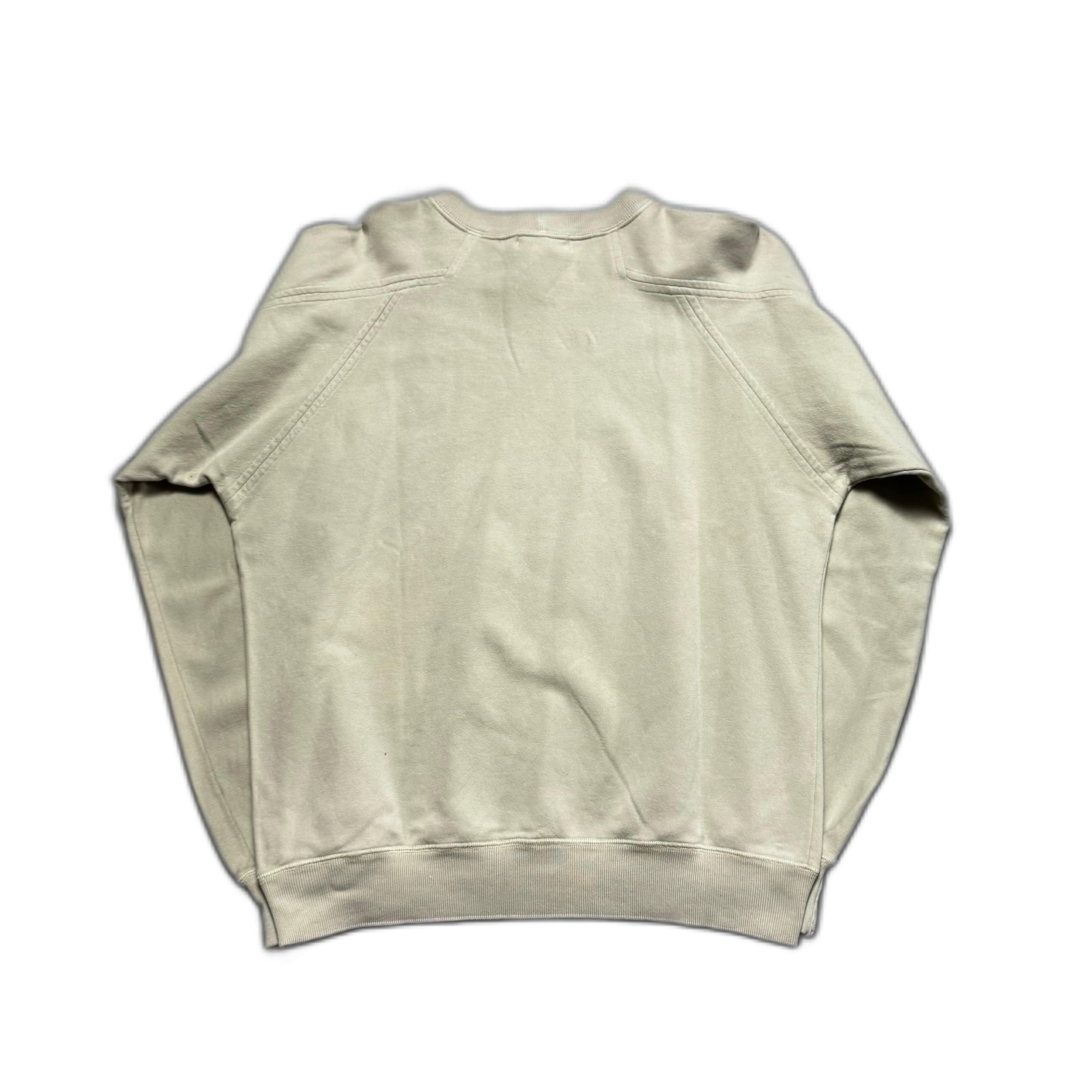 Vintage Cream Stone Island Sweatshirt - XL